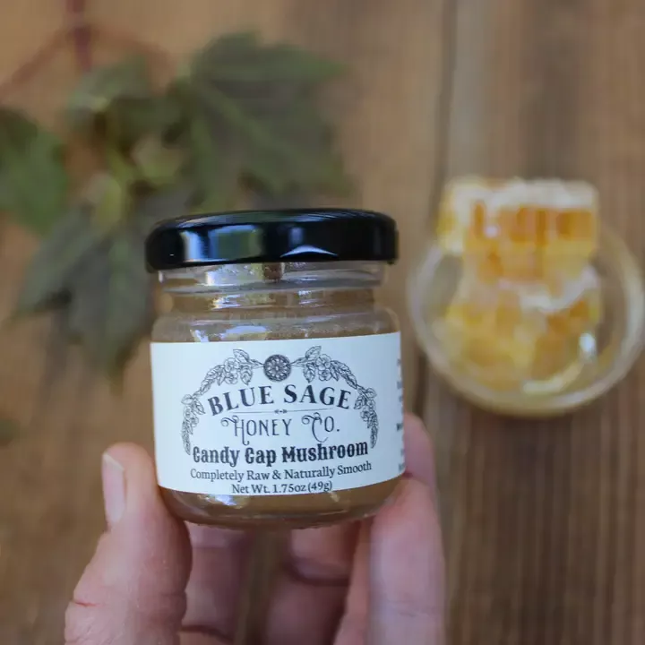 Candy Cap Mushroom Infused Honey