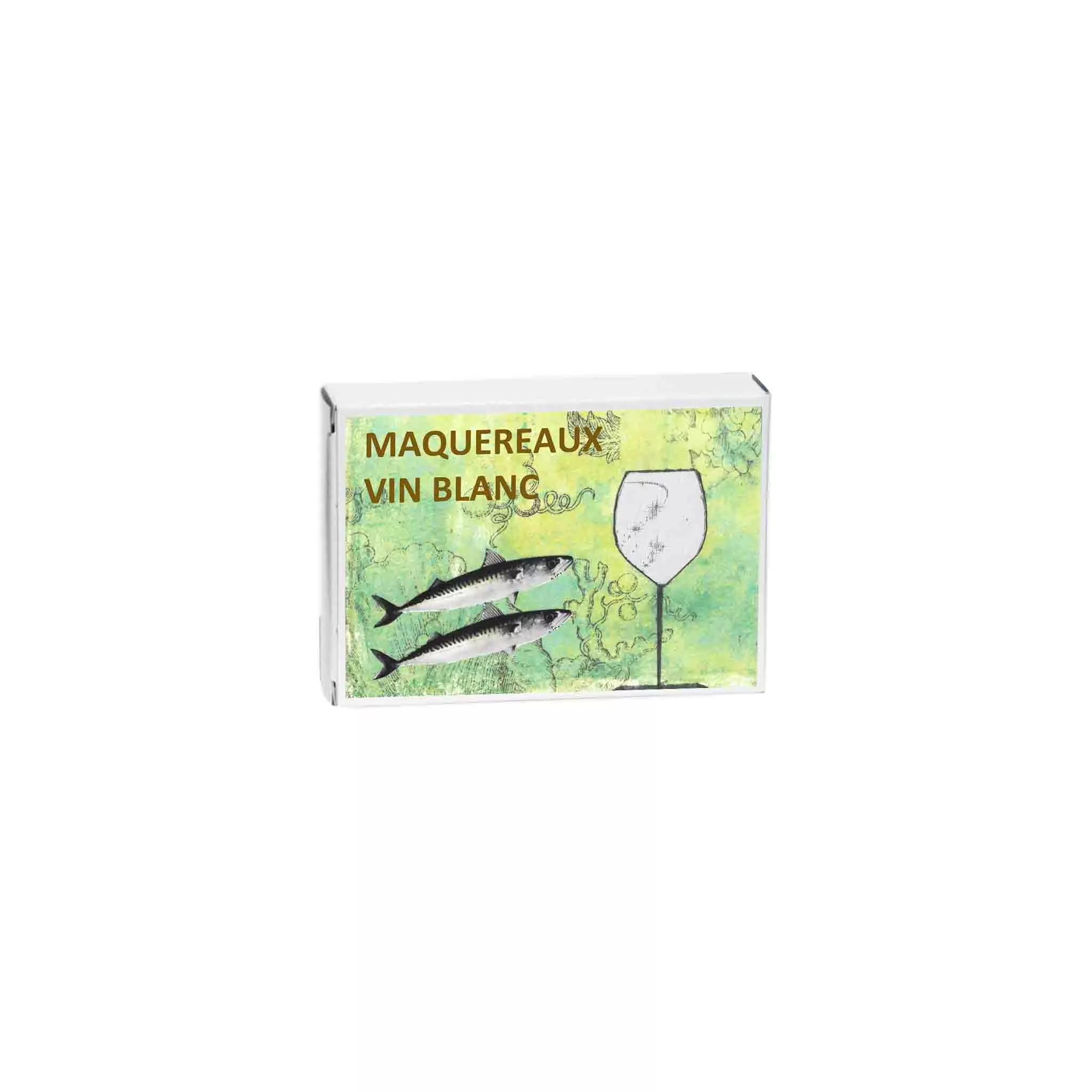 CAPITAINE NAT MACKEREL WITH WHITE WINE 115g