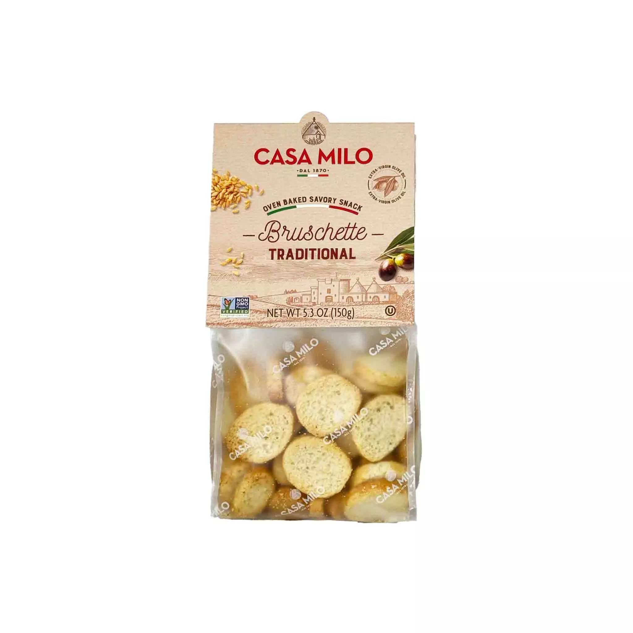 CASA MILO TRADITIONAL BRUSCHETTE 5.3oz