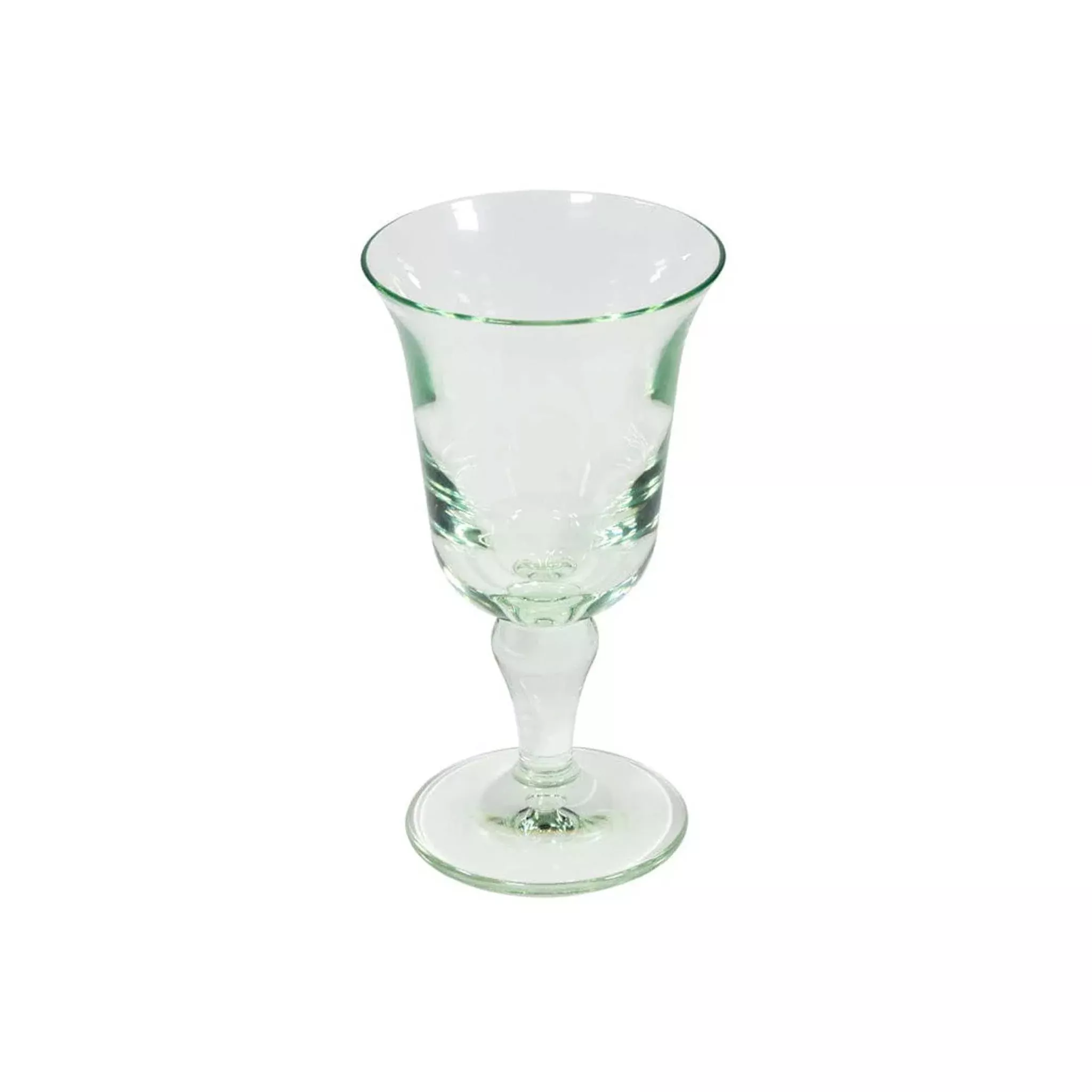 CASPARI ACRYLIC FLARED GOBLET - LIGHT GREEN