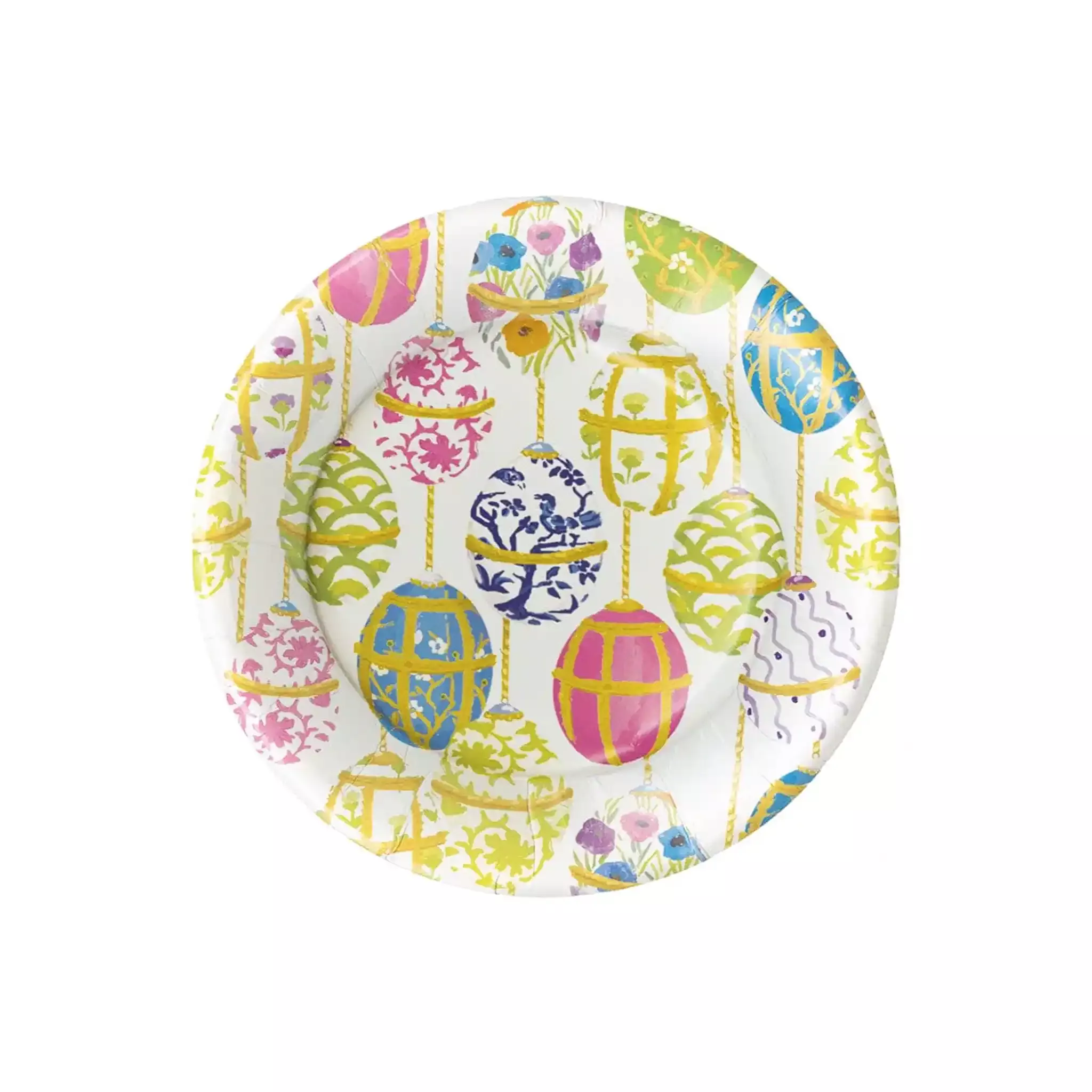 CASPARI LES OEUFS DESSERT PLATES 8 PACK