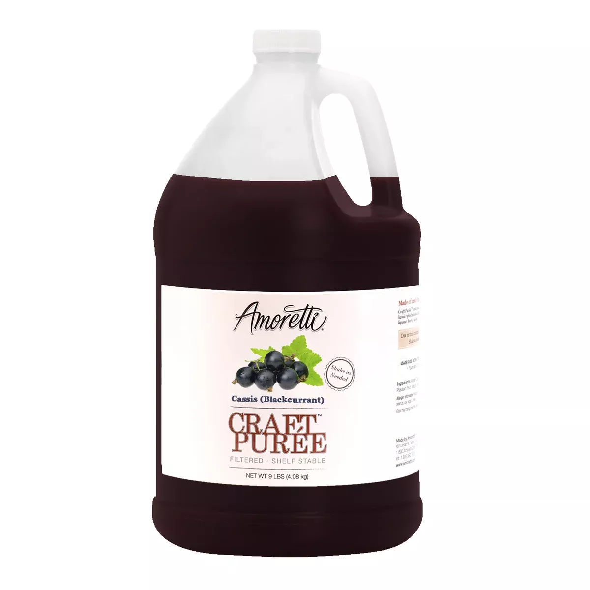 Cassis (Blackcurrant) Craft Puree