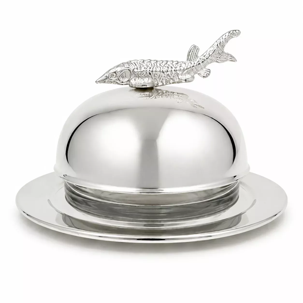 Caviar Cloche, Silver Sturgeon