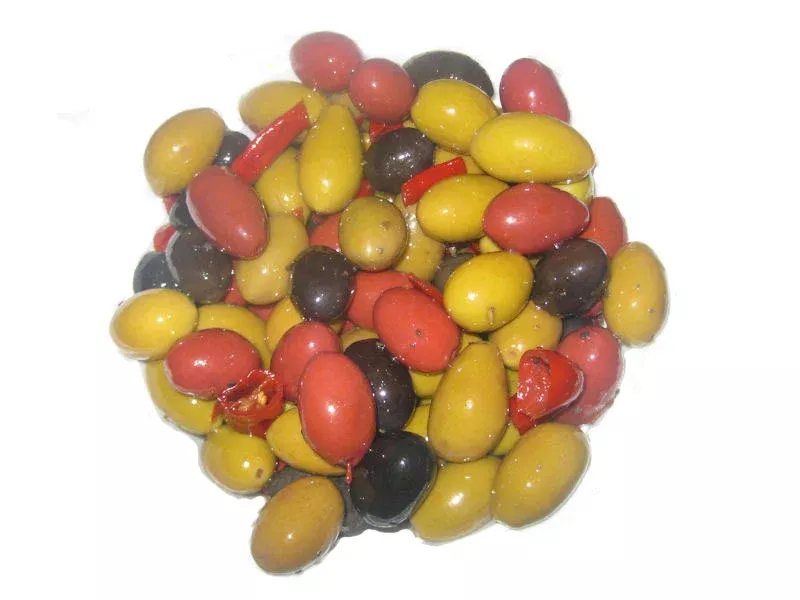 Cerignola Mix Olives10 lb (Drained Weight)