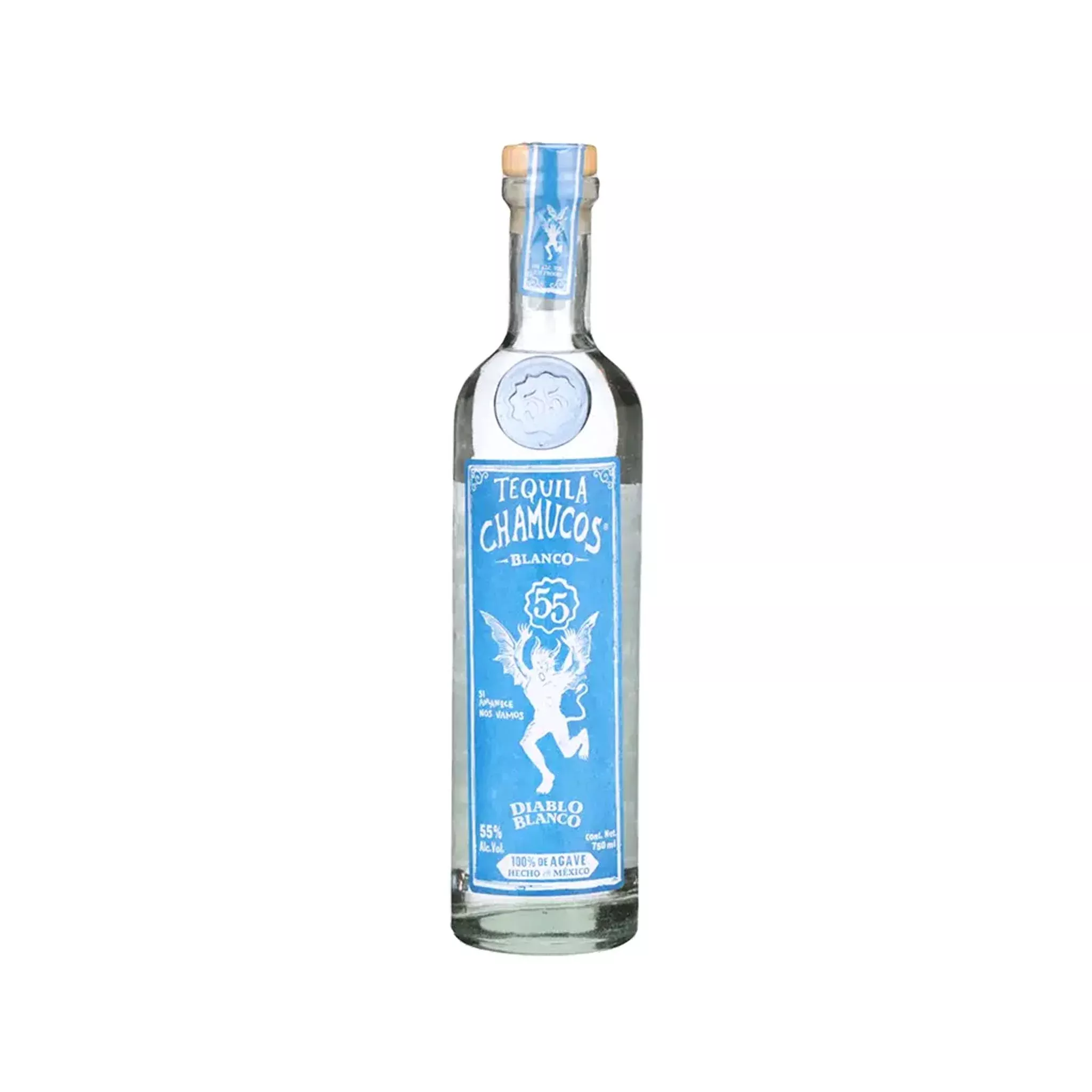 CHAMUCOS TEQUILA DIABLO BLANCO 750ml