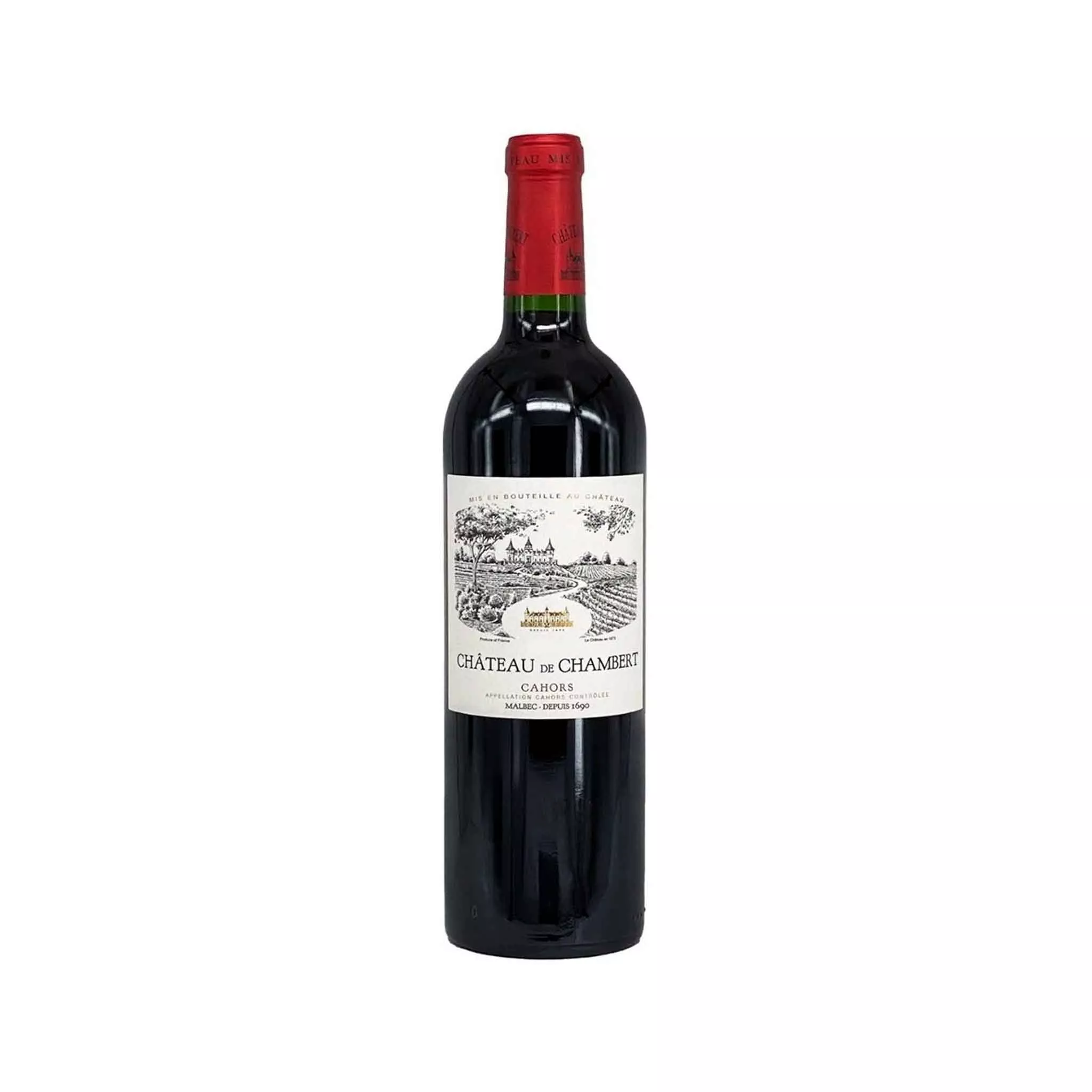 CHATEAU DE CHAMBERT CAHORS MALBEC 2010 750ml