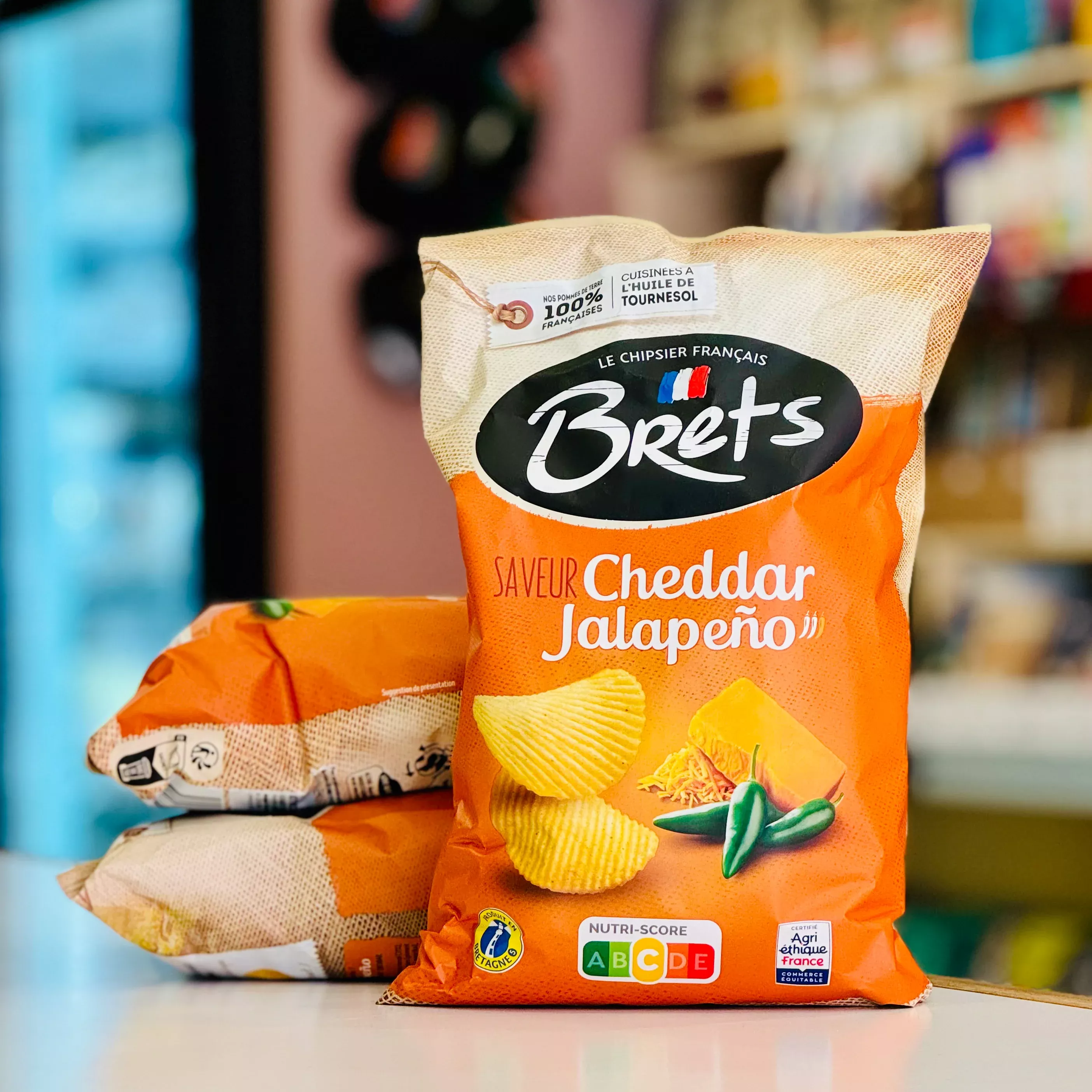 Cheddar Jalapeno Flavoured Potato Chips