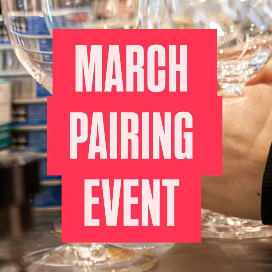 Cheese & Wine Pairing: March 2026