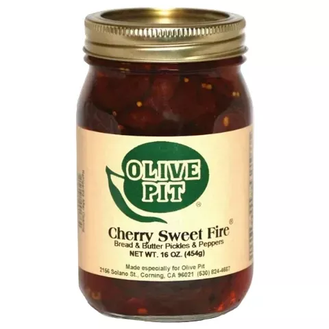 Cherry Sweet Fire Bread and Butter Pickles