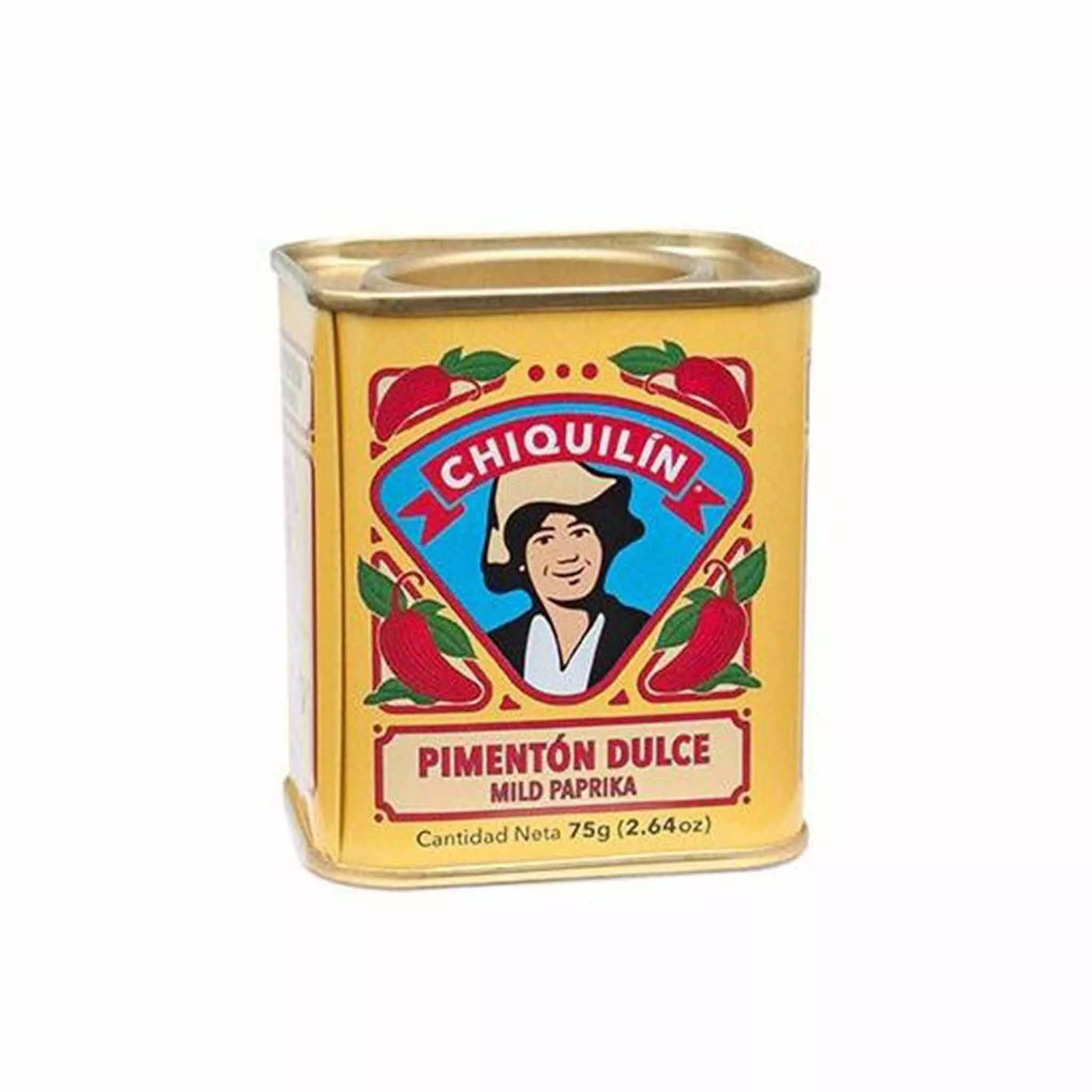 CHIQUILIN MILD PAPRIKA TIN 75g