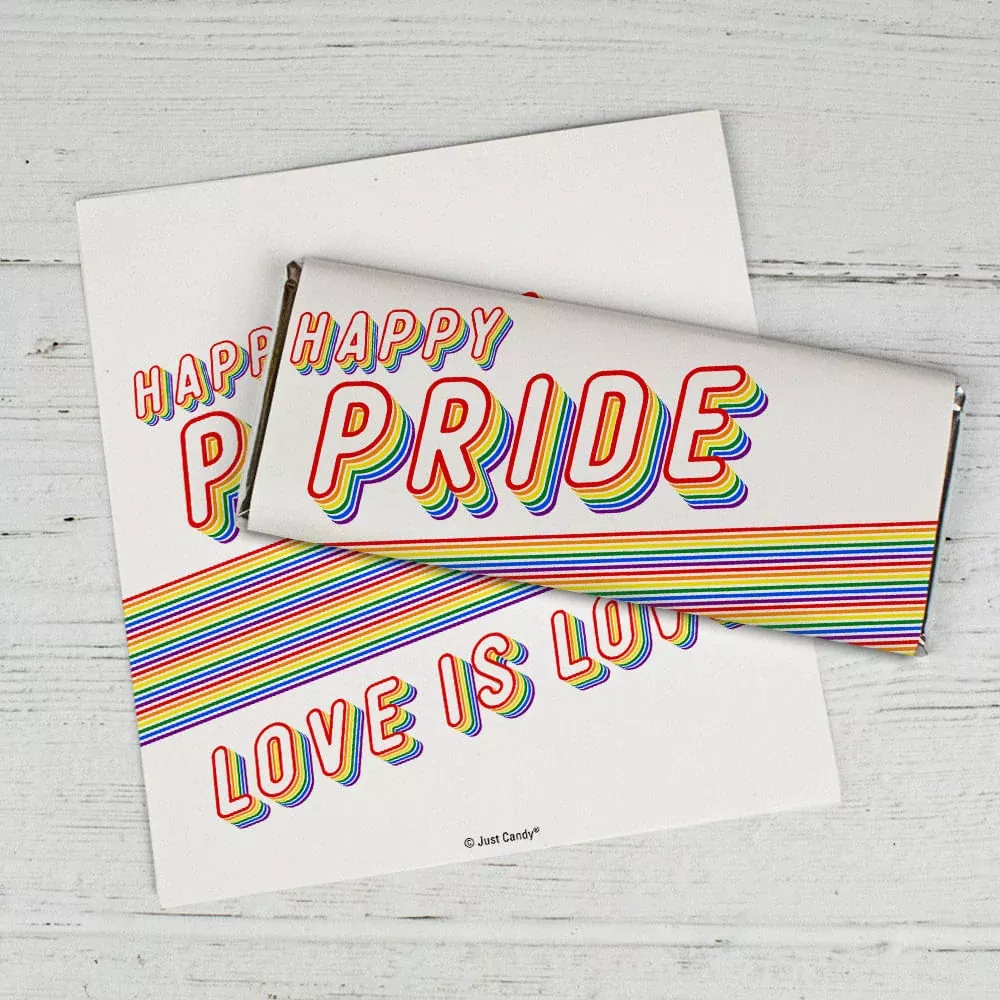 Chocolate Bar Wrappers Happy Pride