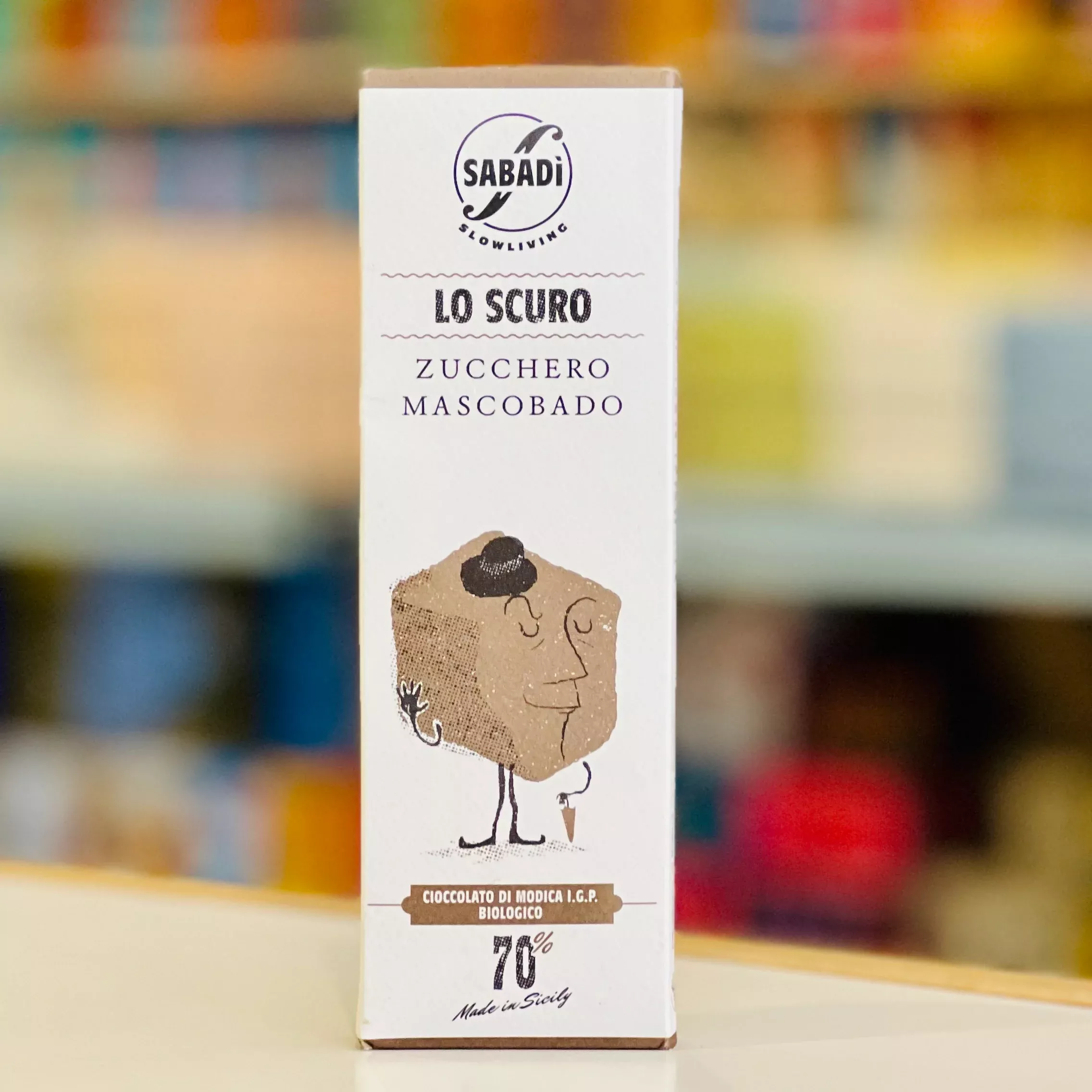 Chocolate di Modica with Mascobado Sugar