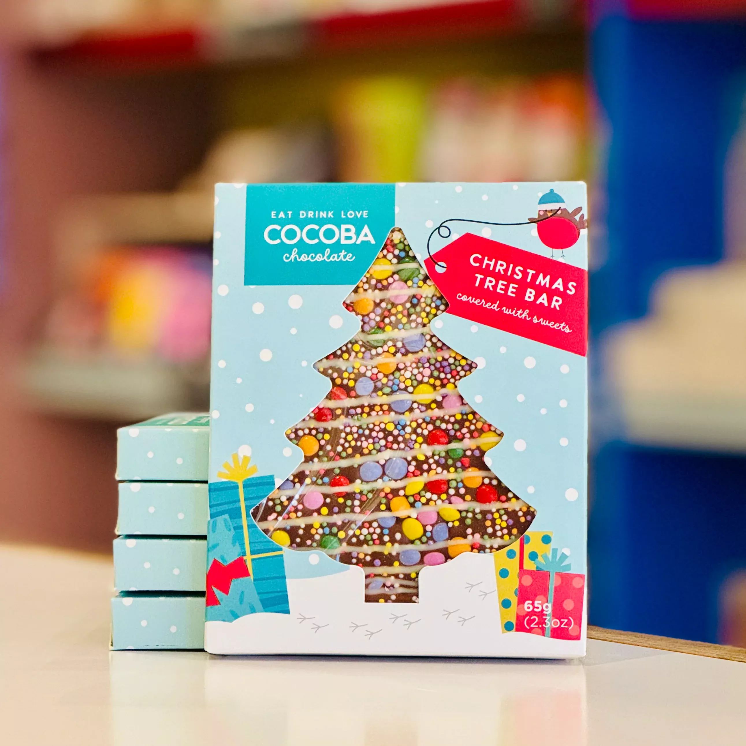 Christmas Tree Chocolate Bar