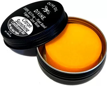 Citron Sunshine Conditioning Bar with Extra Virgin Olive Oil