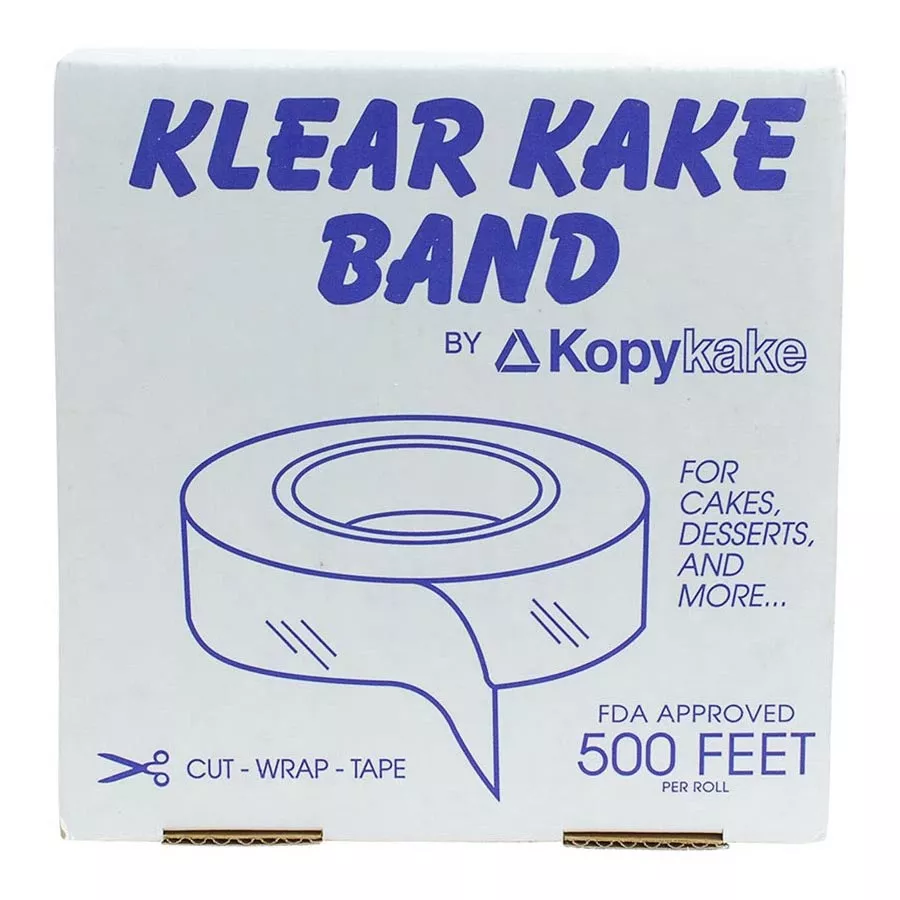Clear Cake Band - 2.5 Inches