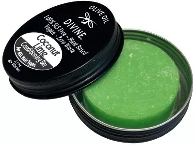Coconut Lime Conditioning Bar with Extra Virgin Olive Oil