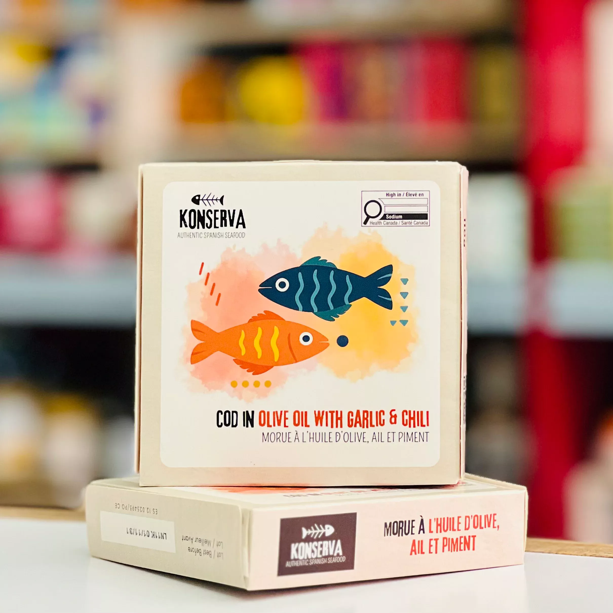 Cod w/ Olive Oil, Garlic & Chili Pepper