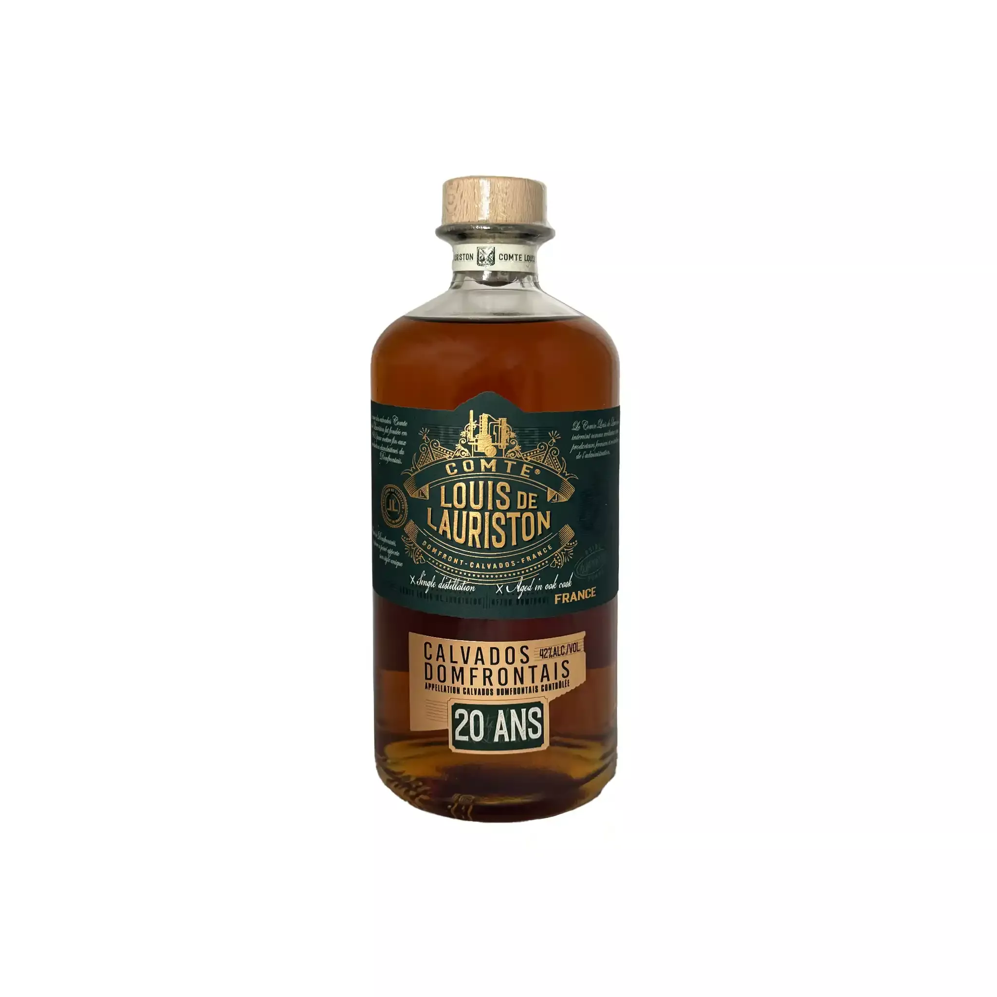 COMTE LOUIS DE LAURISTON 20YR CALVADOS DOMFRONTAIS 700ml
