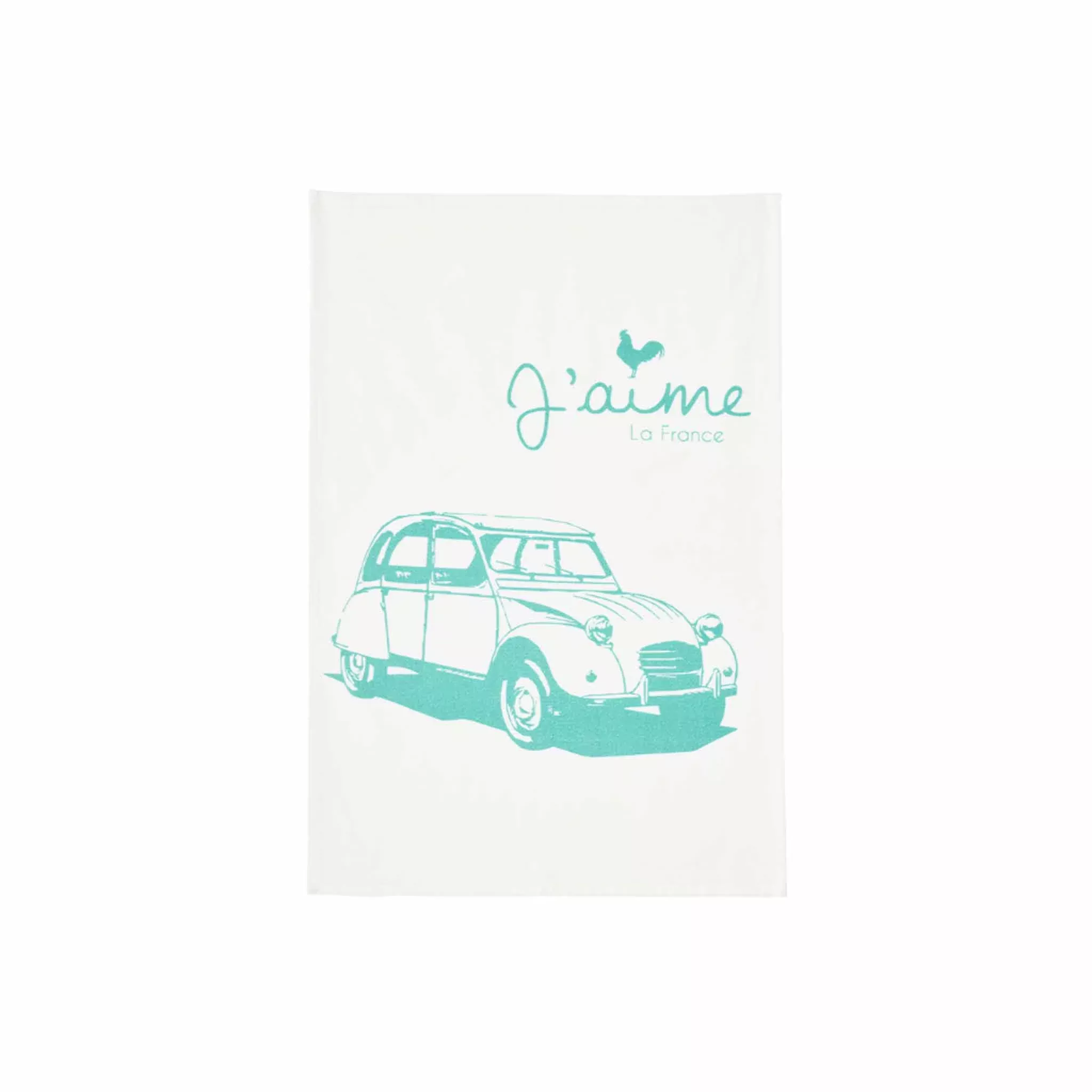 COUCKE BLUE SIMONE CAR TEA TOWEL
