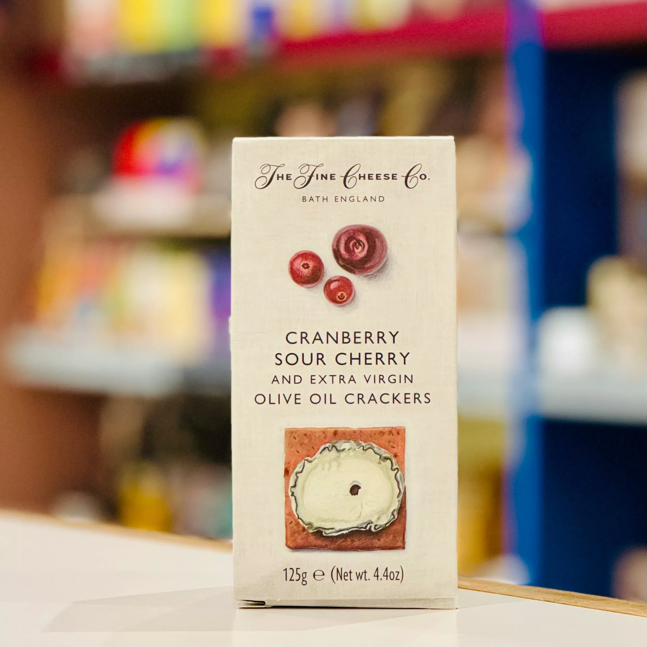 Cranberry, Sour Cherry, & Extra Virgin Olive Oil Crackers