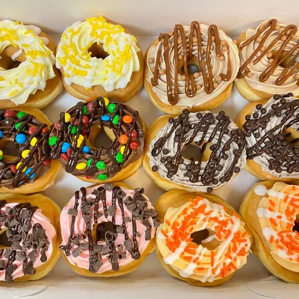 "Cream" of the Crop Dozen Raised Donut Box