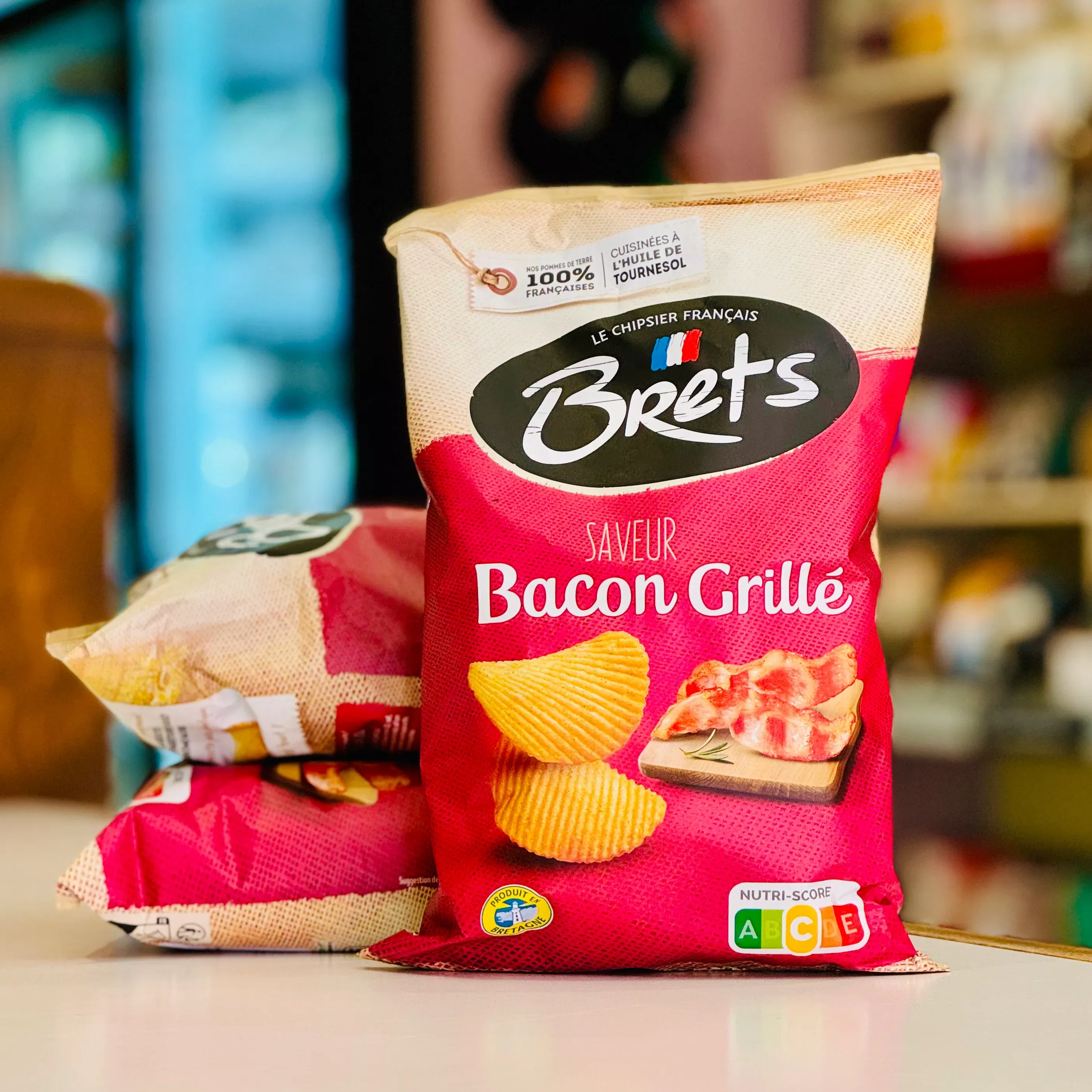 Crispy Bacon Potato Chips