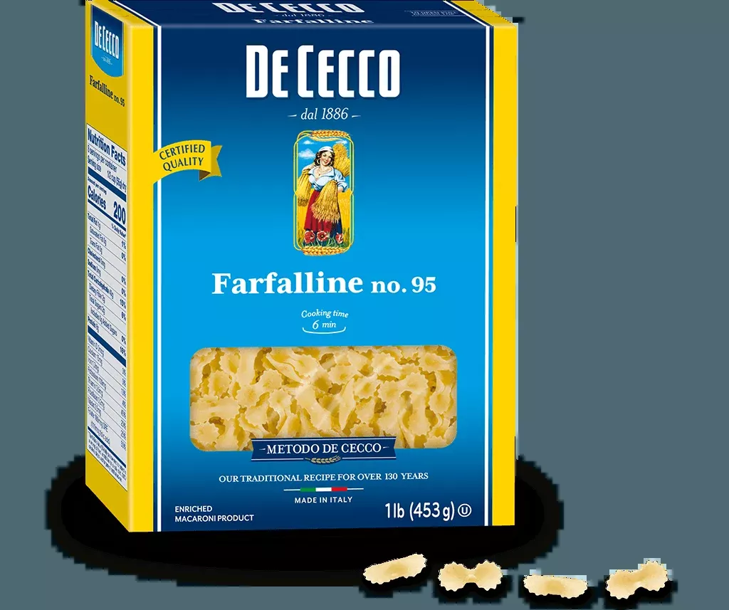 De Cecco Farfalline, #95, 1 lb | 453g