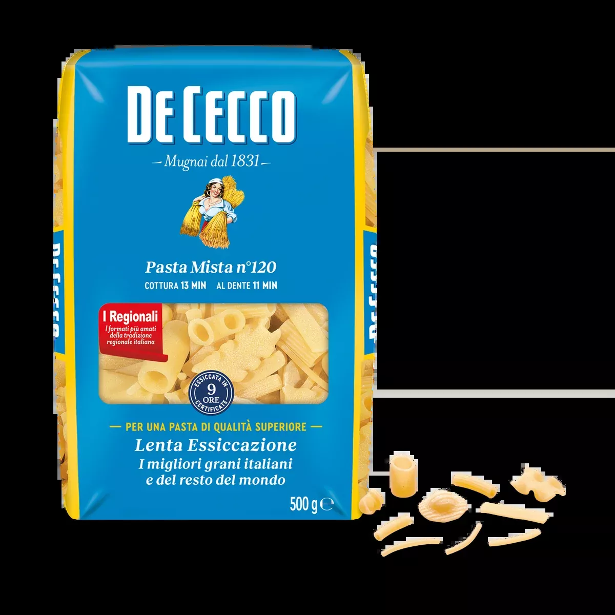 De Cecco Pasta Mista, #120, 500g