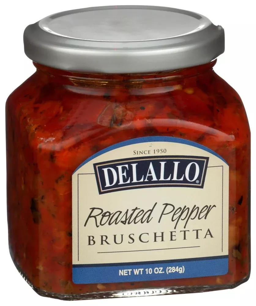 DeLallo Red Pepper Bruschetta