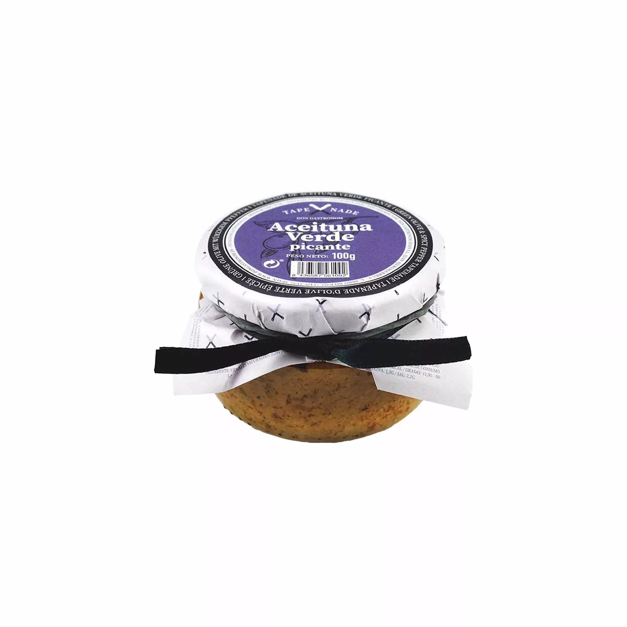 DON GASTRONOM GREEN OLIVE & SPICY PEPPER TAPENADE 100g