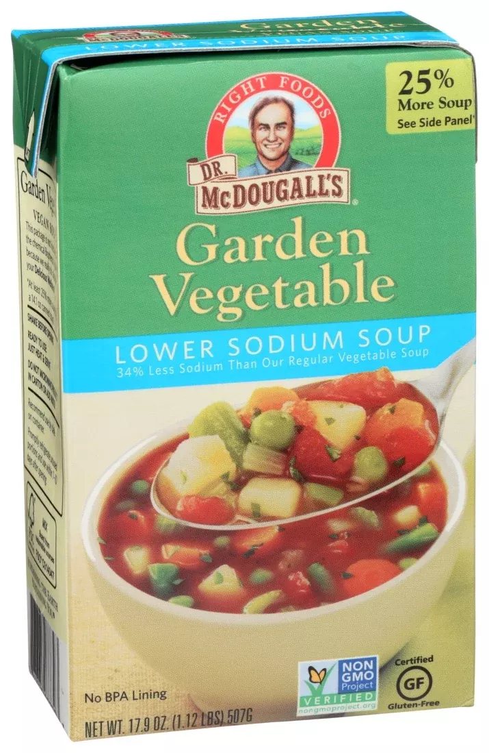 Dr McDougall's - Garden Vegetable Lower Sodium