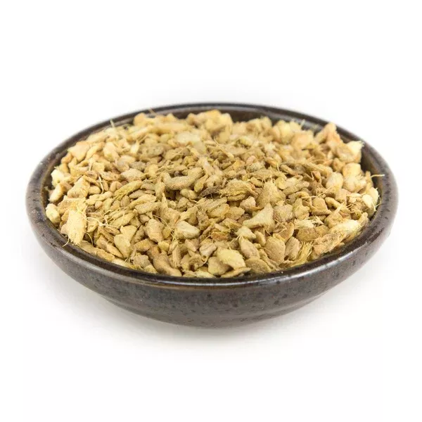 Dried Ginger Root, Cut