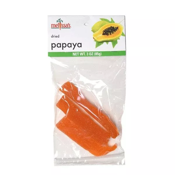 Dried Papaya Spears