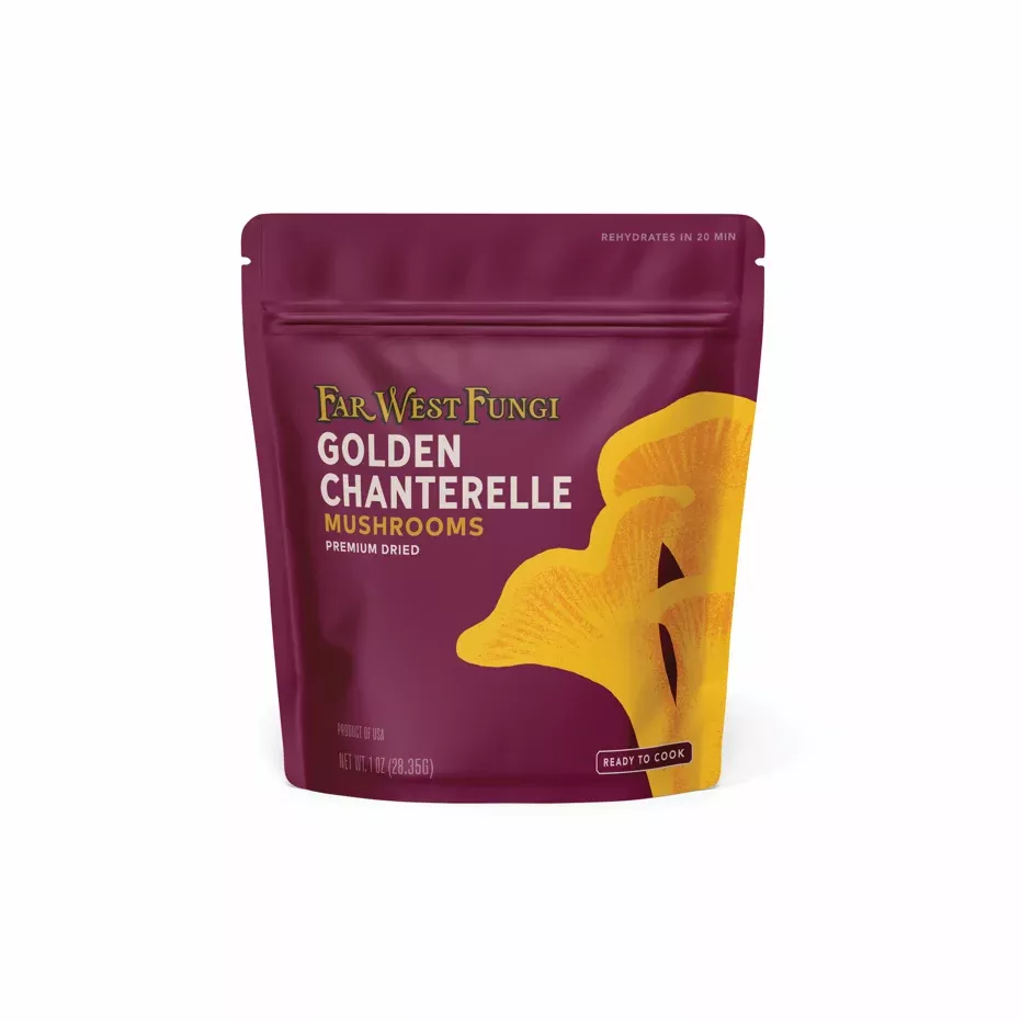 Dried Wild Golden Chanterelle