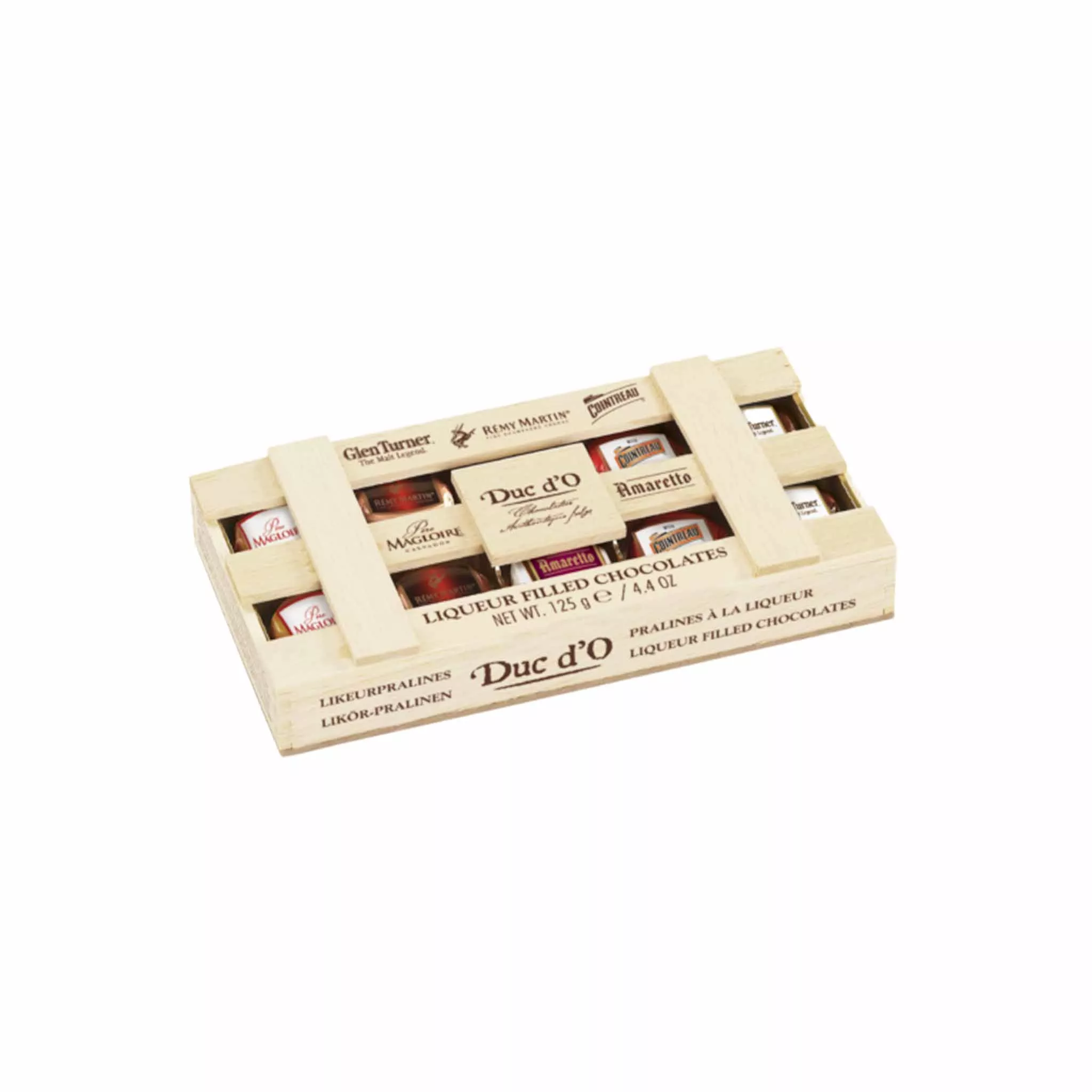 DUC D'O LIQUEUR-FILLED CHOCOLATES 125g