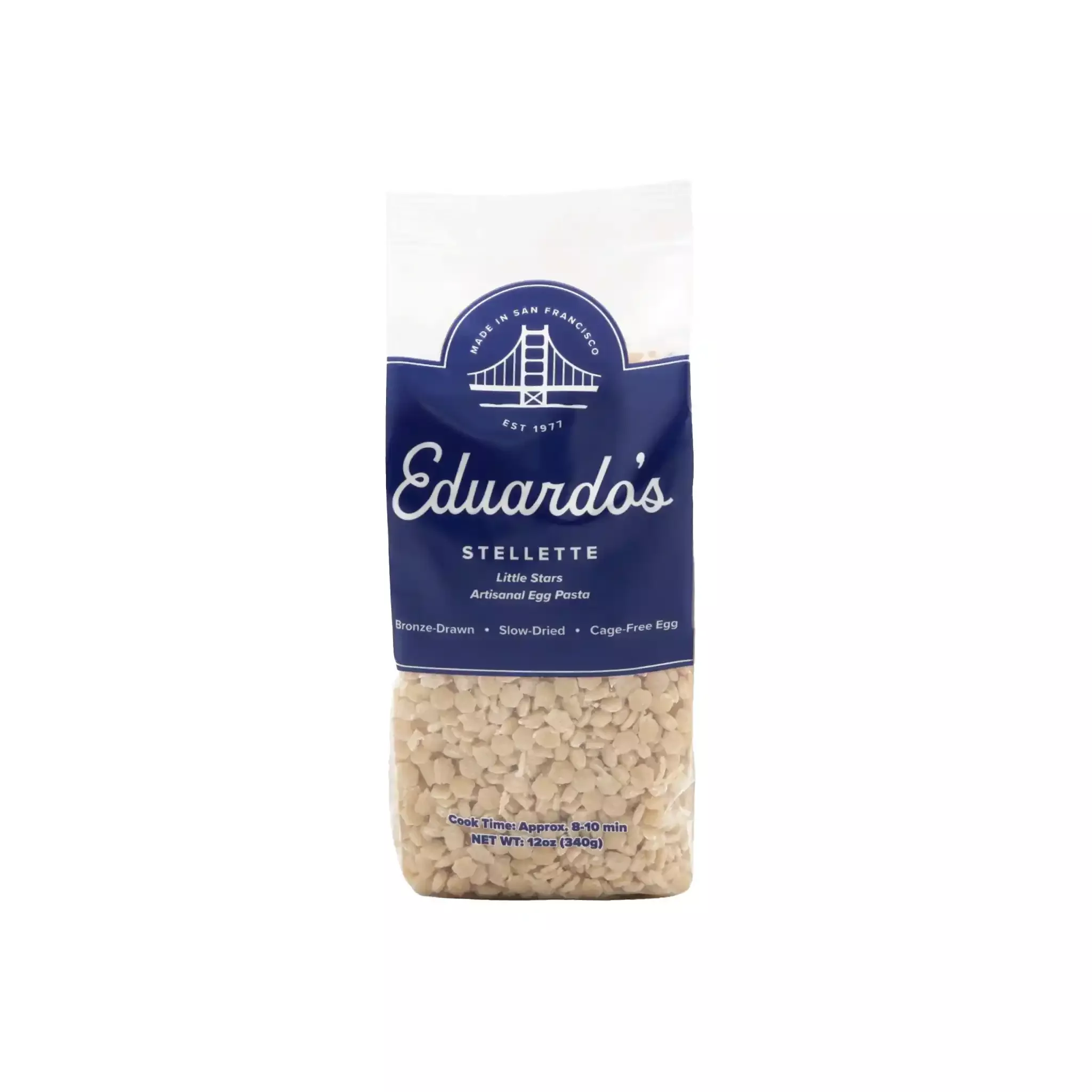 EDUARDO'S EGG STELLETTE PASTA 12oz