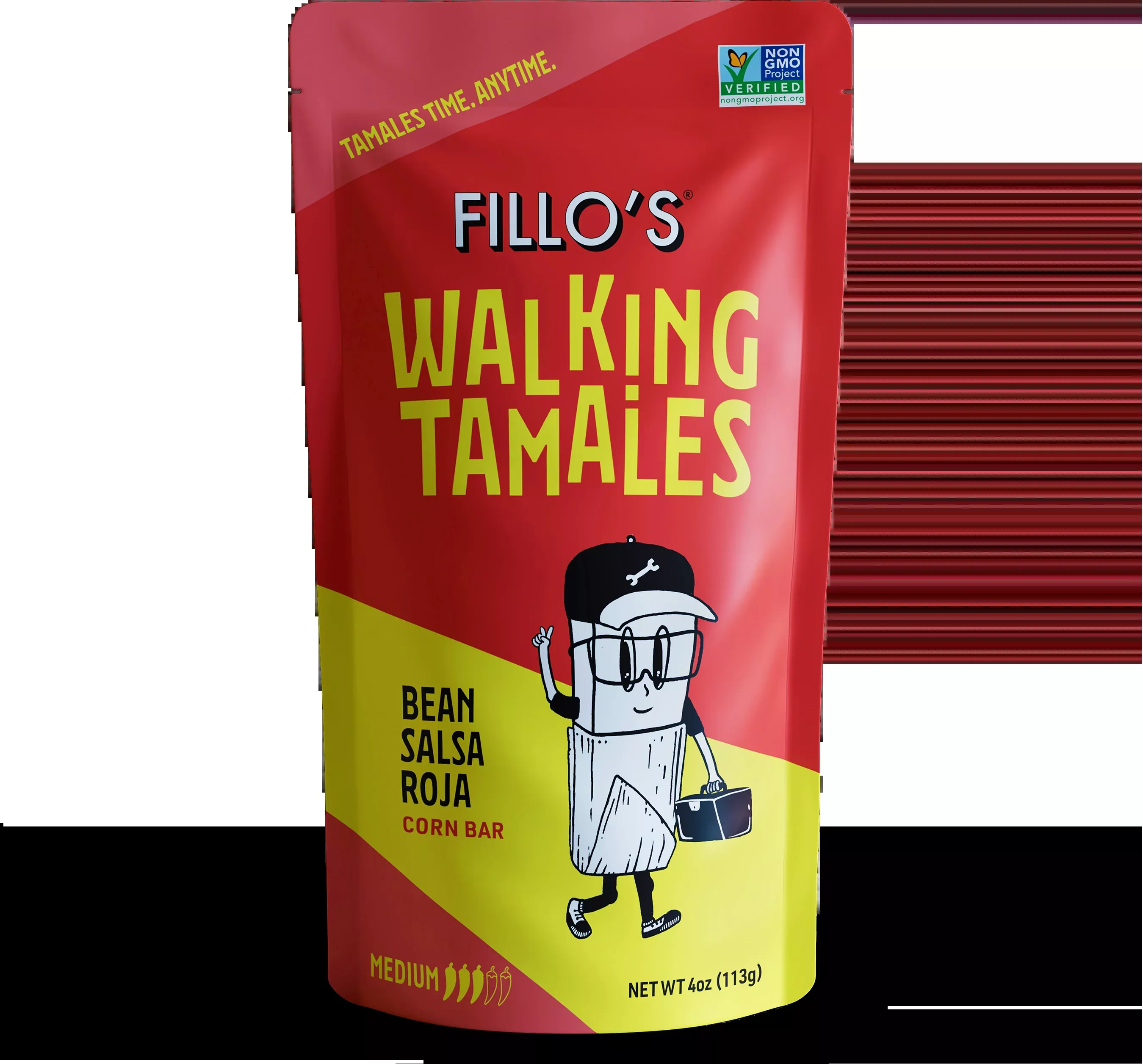 FILLO'S - Walking Tamales Bean Salsa Roja