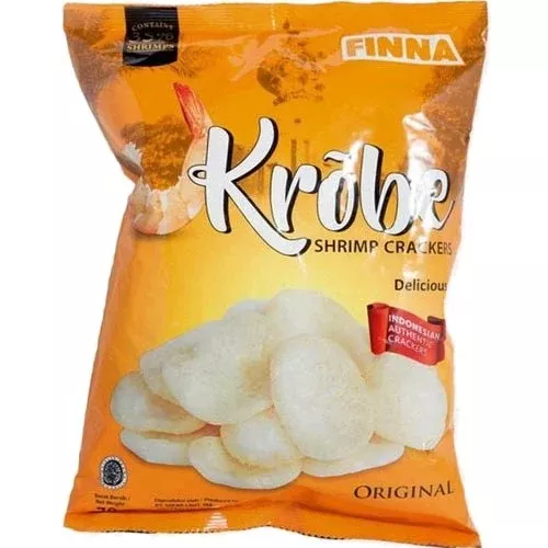 Finna - Krobe - Shrimp Crackers - Original- 2.5 OZ