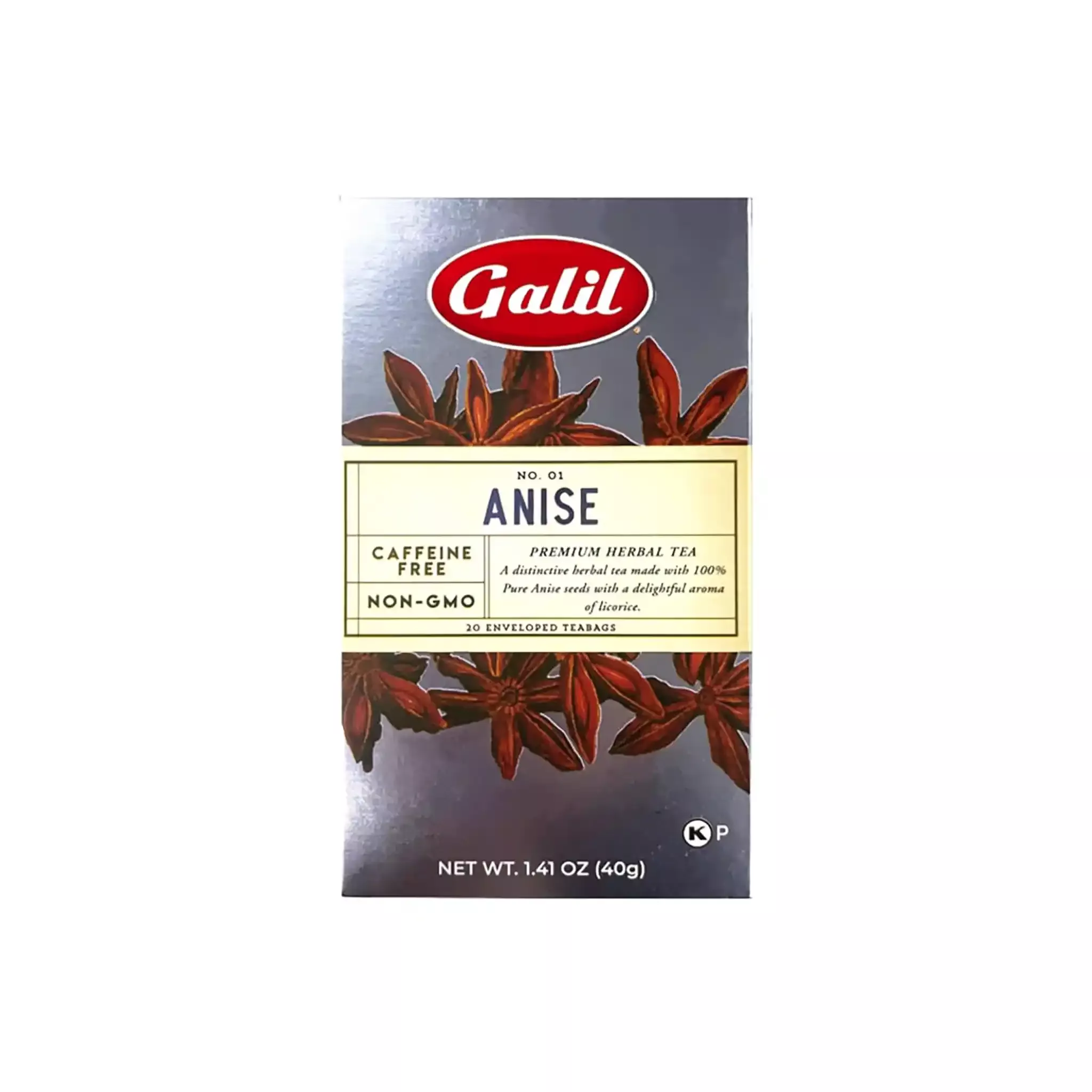 GALIL ANISE HERBAL TEA 20CT 1.41oz