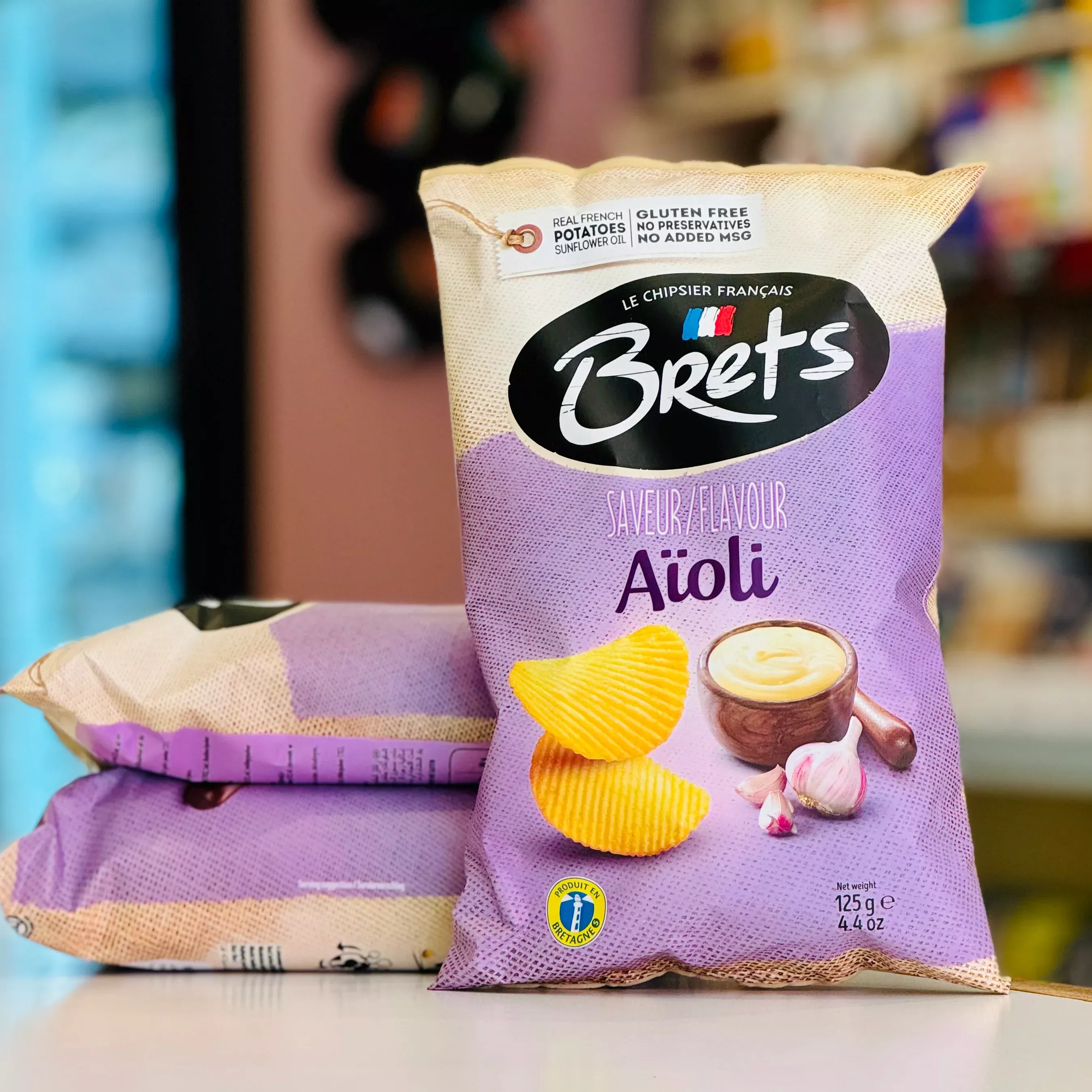Garlic Aioli Flavoured Potato Chips