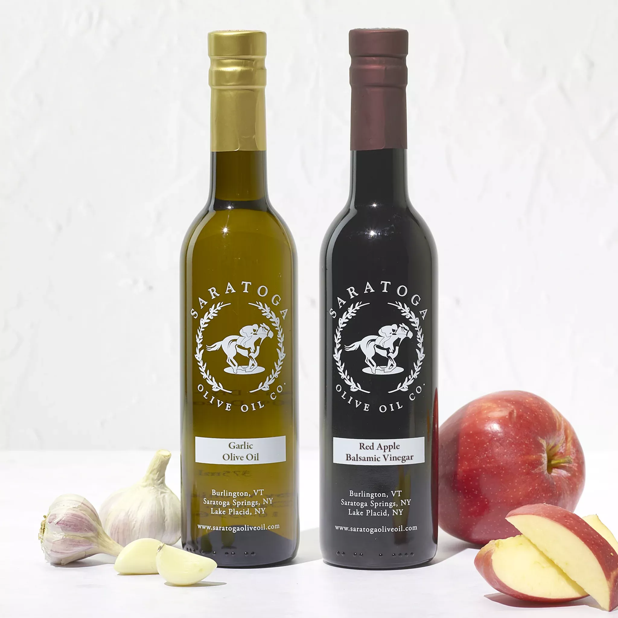 Garlic Olive Oil & Red Apple Balsamic