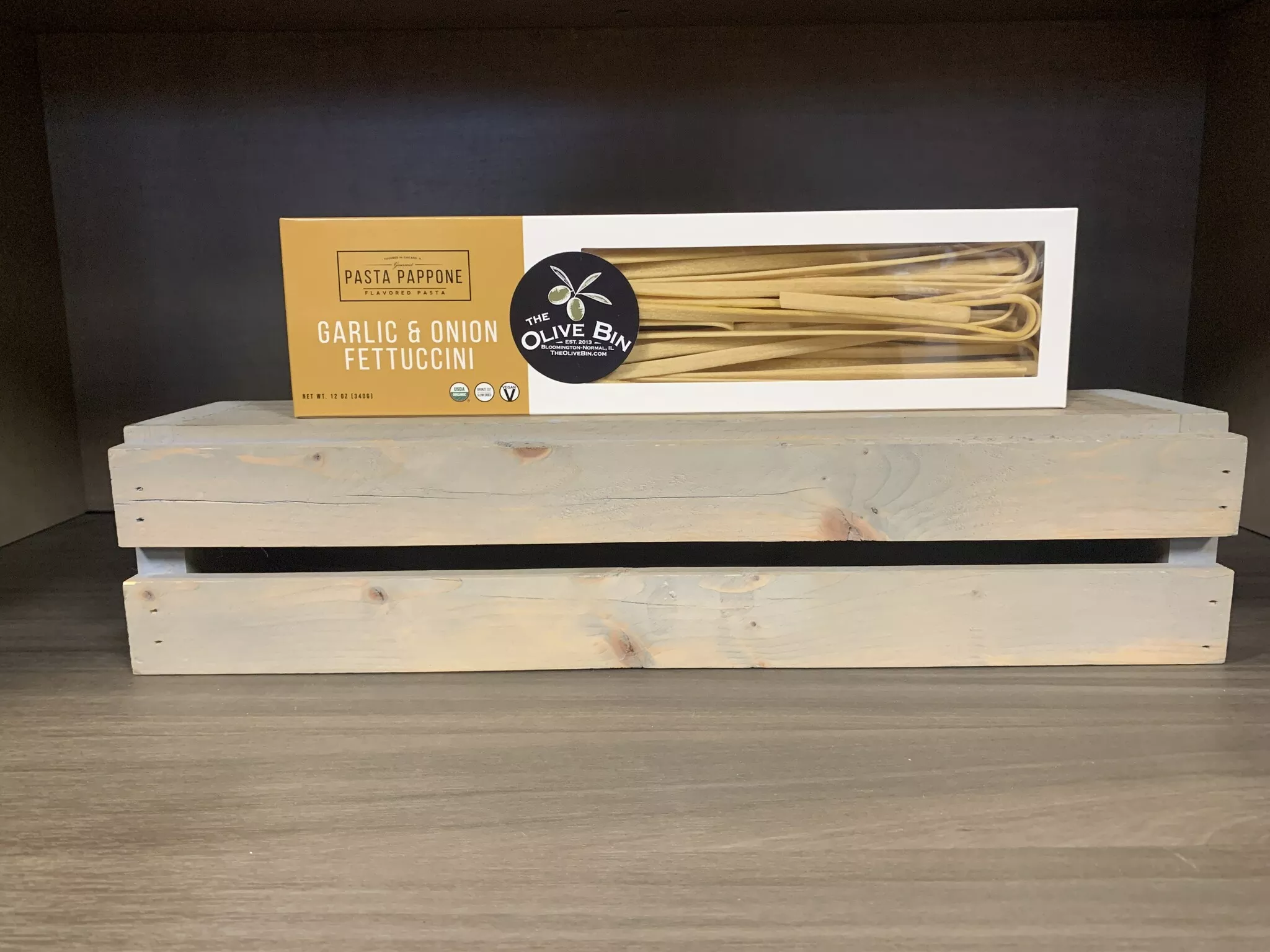 Garlic and Onion Fettuccini