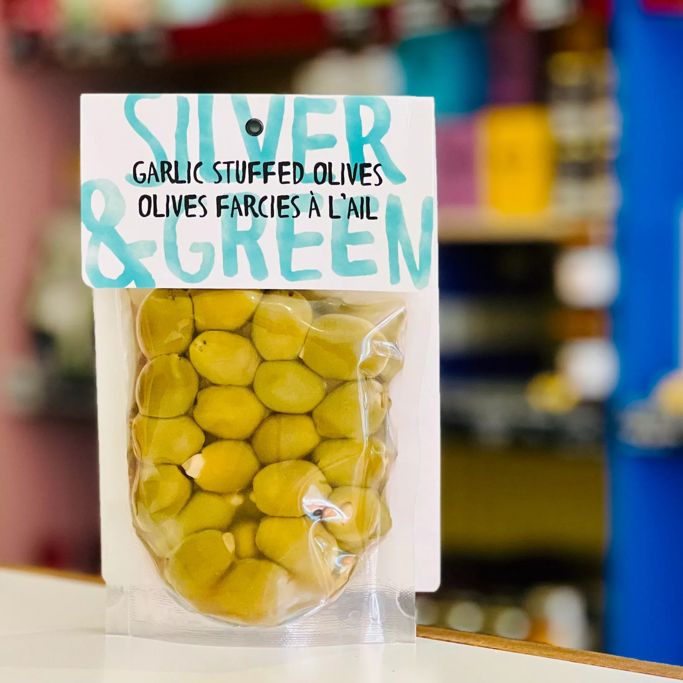 Garlic Stuffed Green Olives