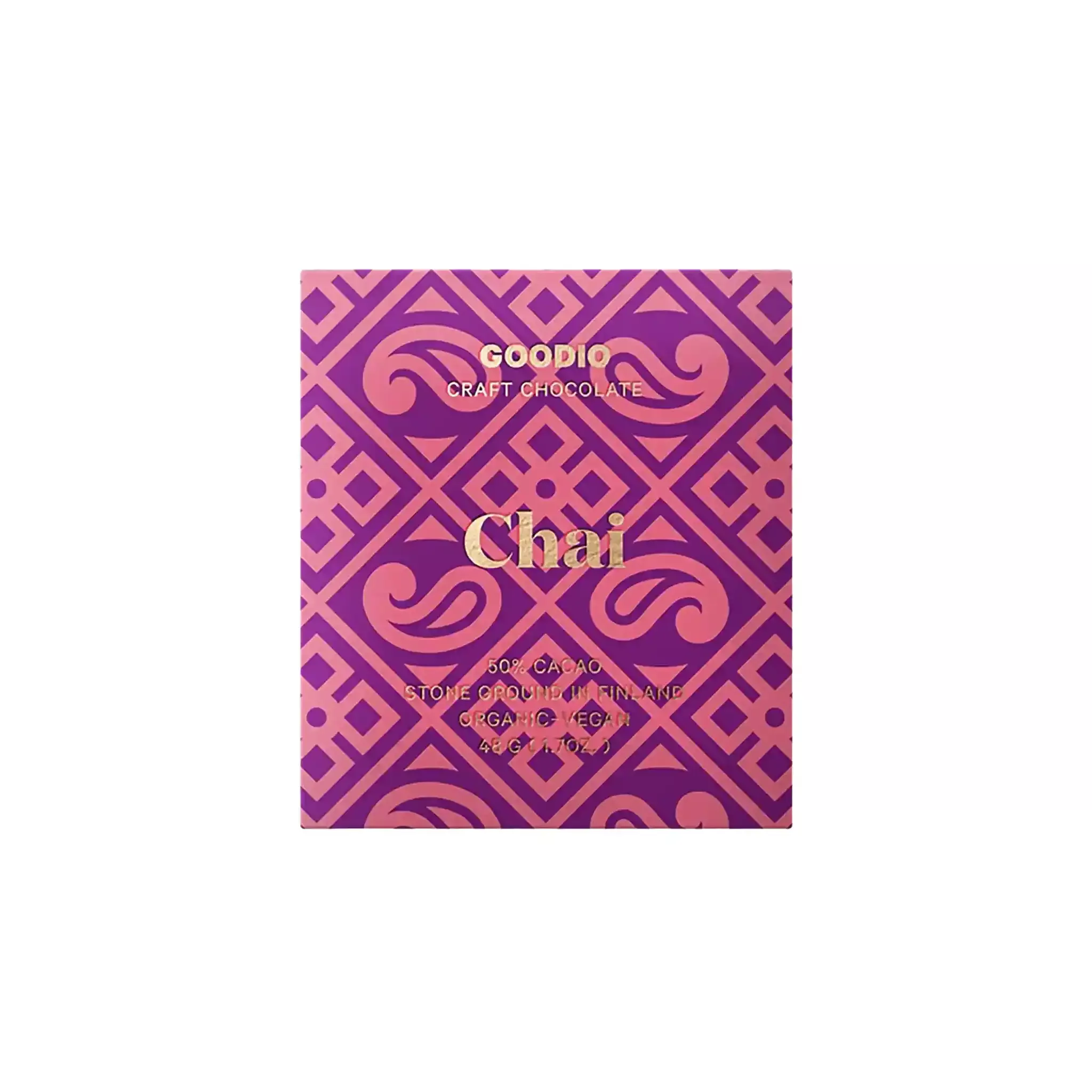 GOODIO CHAI CHOCOLATE 50% 48g