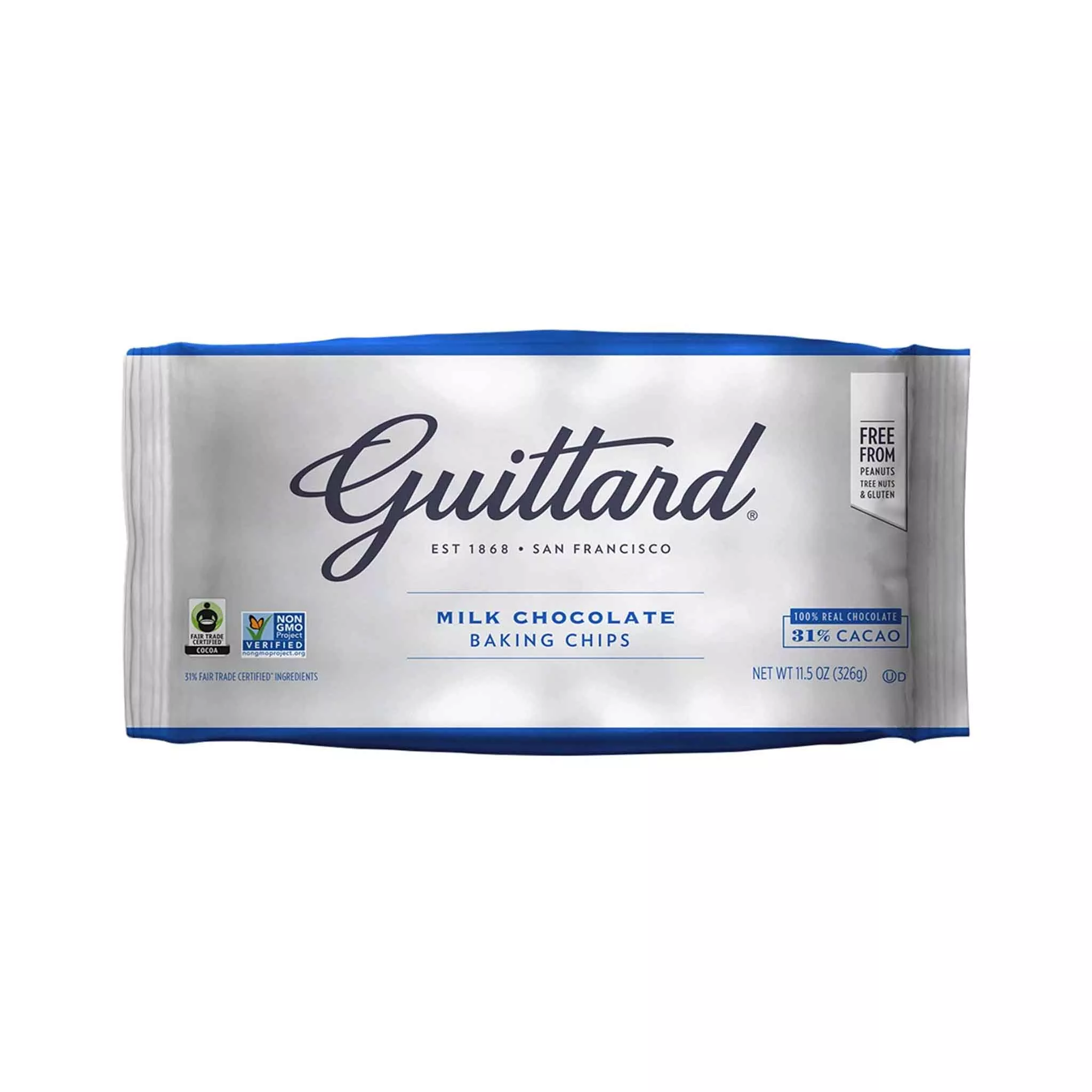 GUITTARD MILK CHOCOLATE BAKING CHIPS 326g