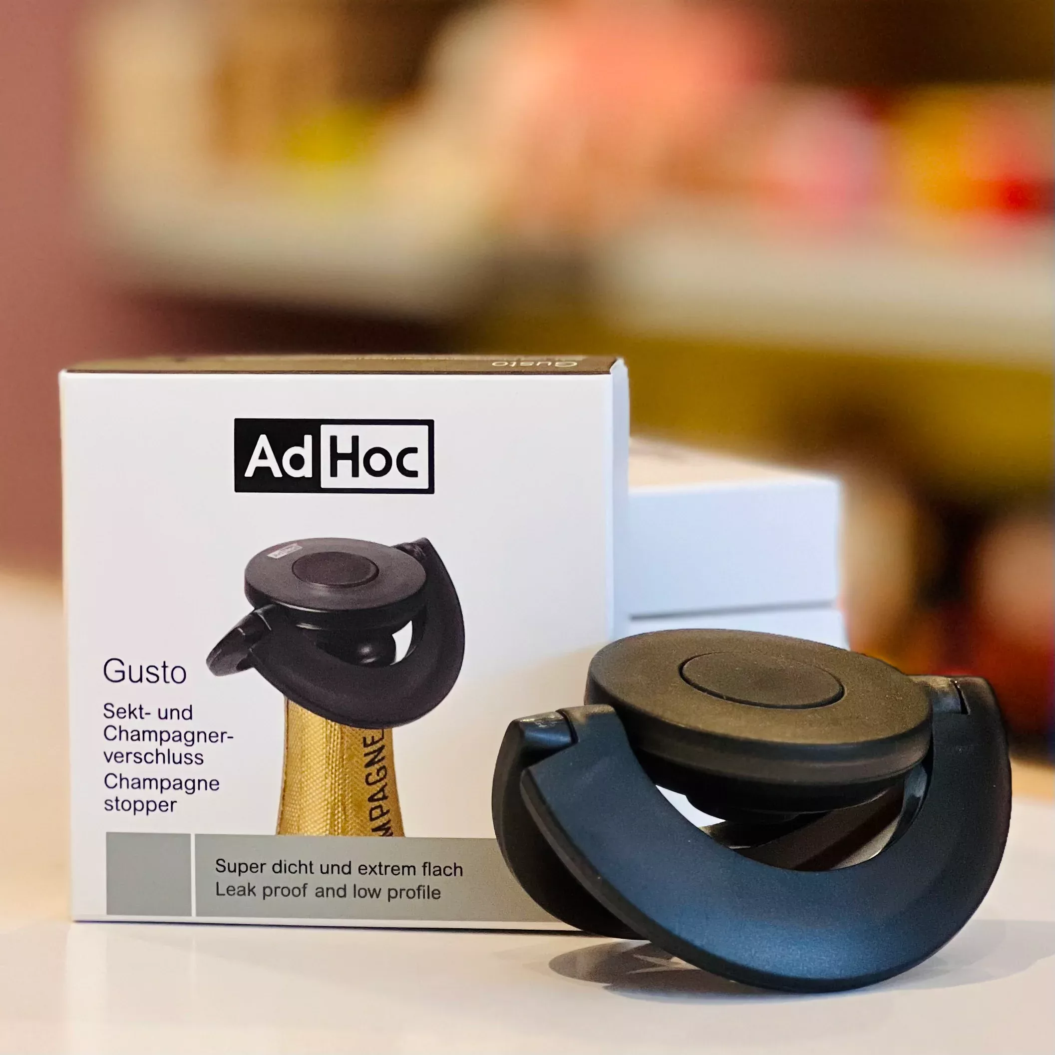 Gusto Sparkling Wine Stopper