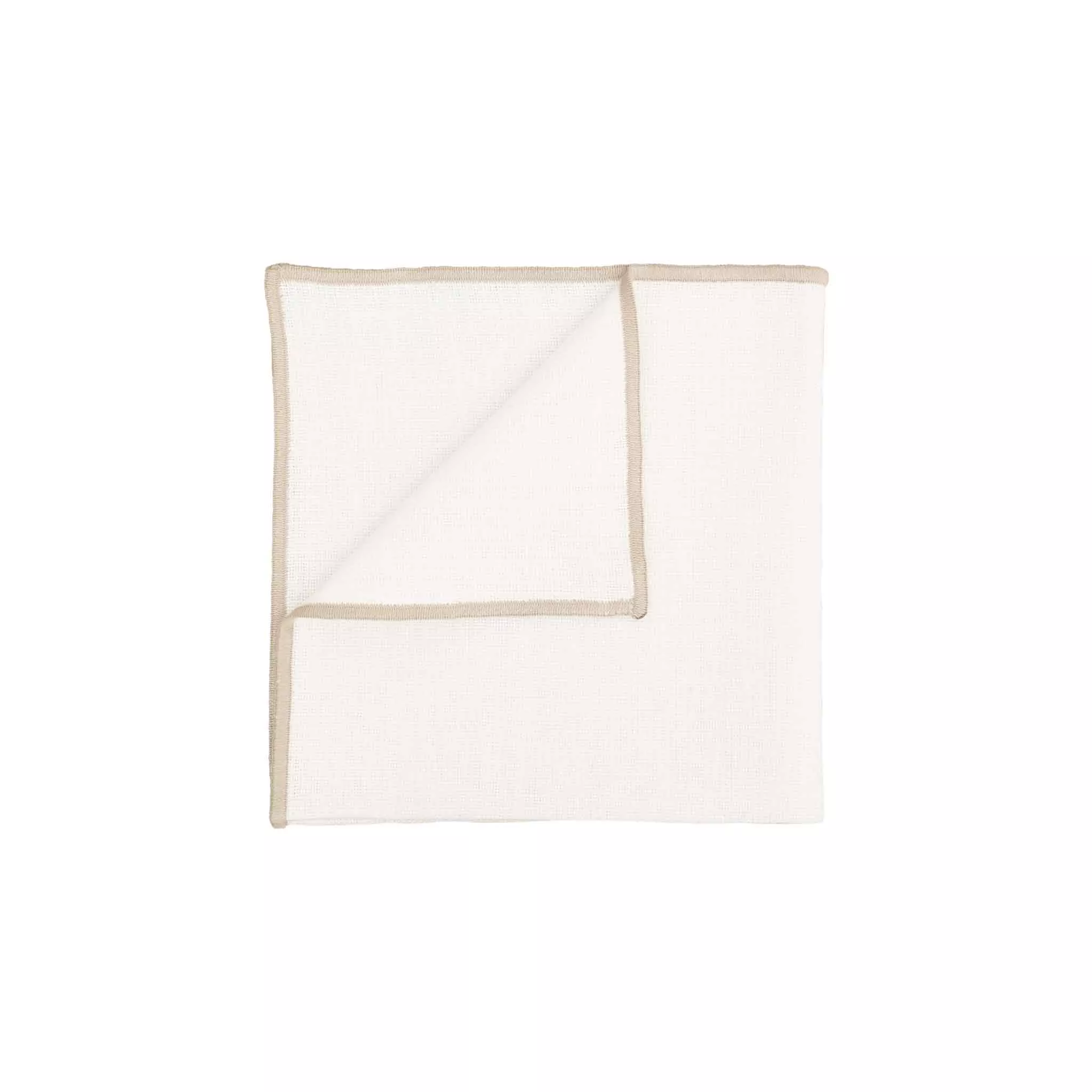 HAOMY CORTE NAPKIN - BLANC