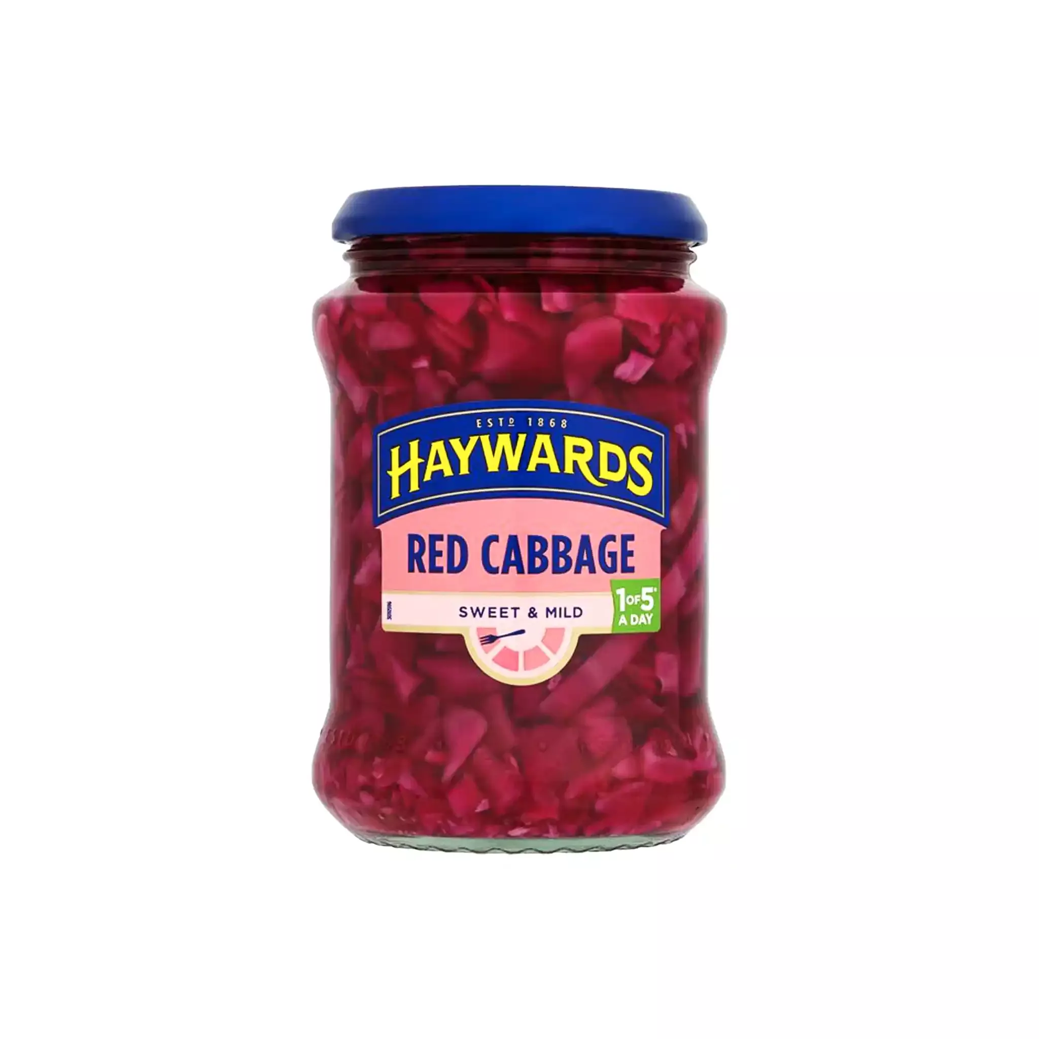HAYWARDS SWEET & MILD PICKLED RED CABBAGE 400g