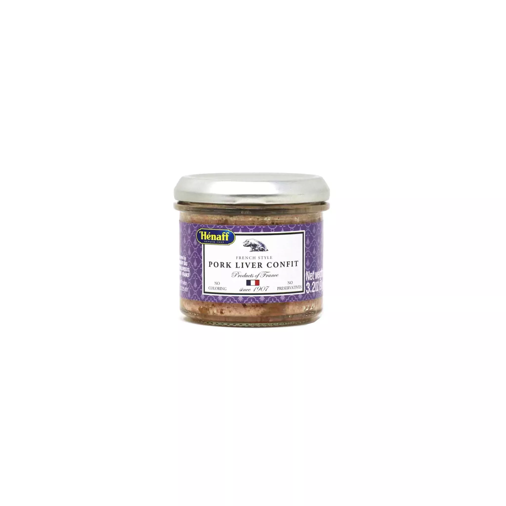 HENAFF PORK LIVER CONFIT 90g