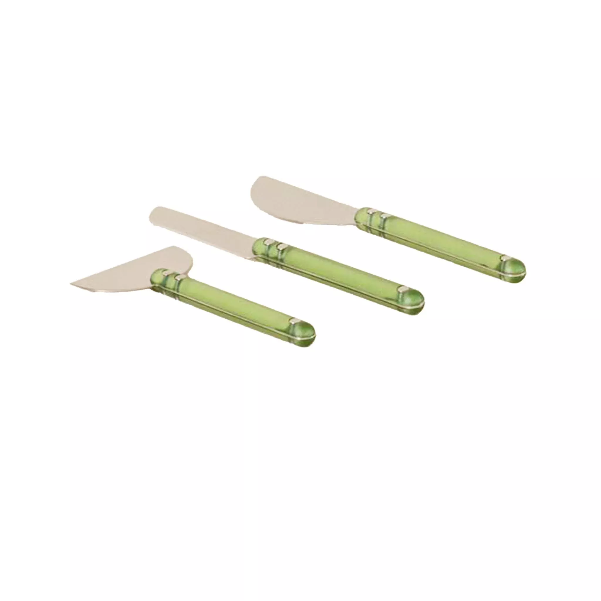 HOLCOMB WEDGE CHEESE KNIVES SET